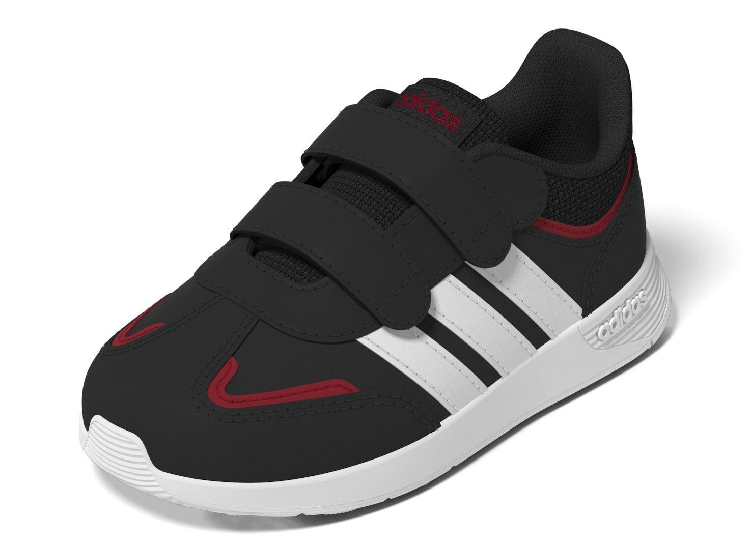 Unisex Kids Tensaur Switch Shoes, Black, A701_ONE, large image number 12