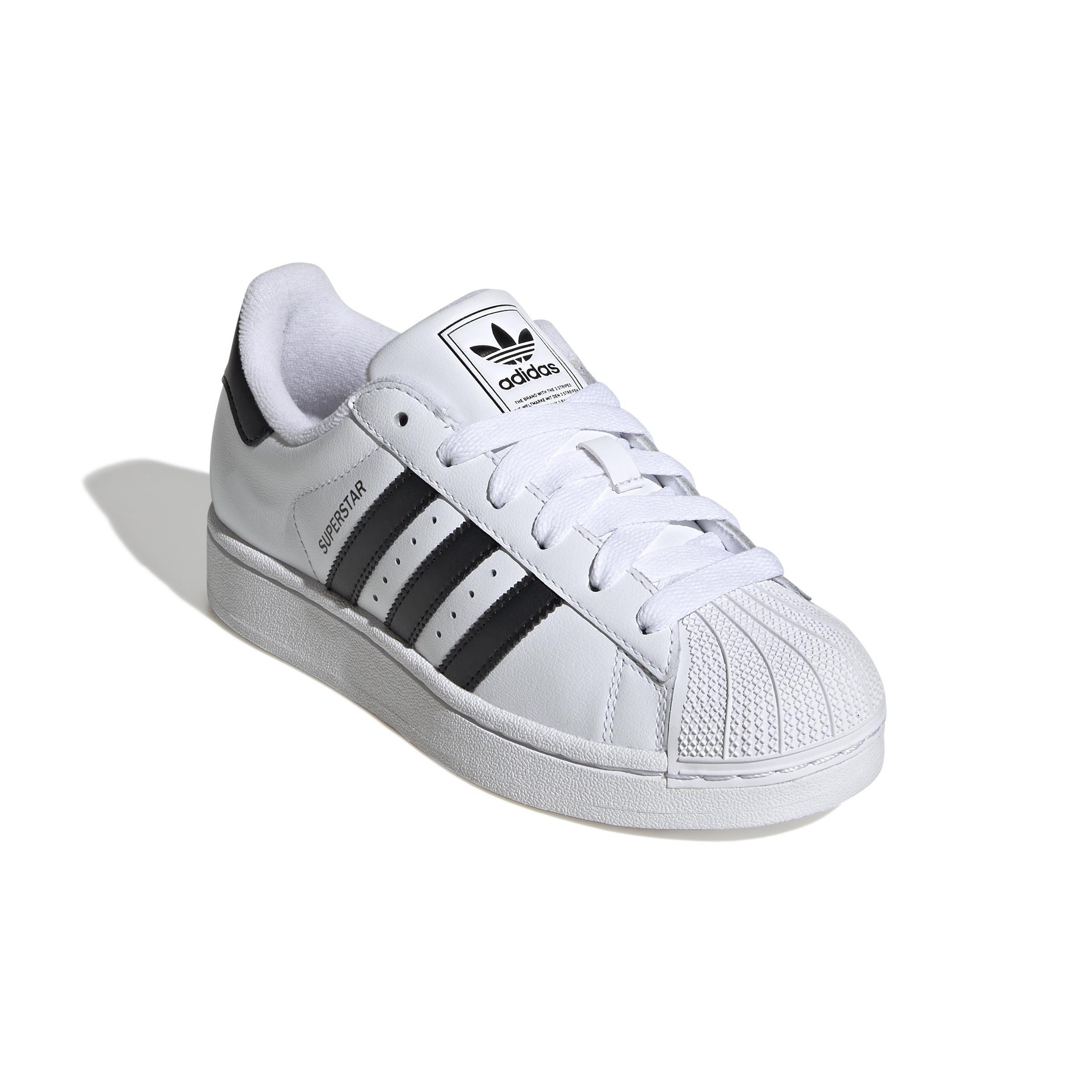 Kids Unisex Superstar II Shoes, White, A701_ONE, medium