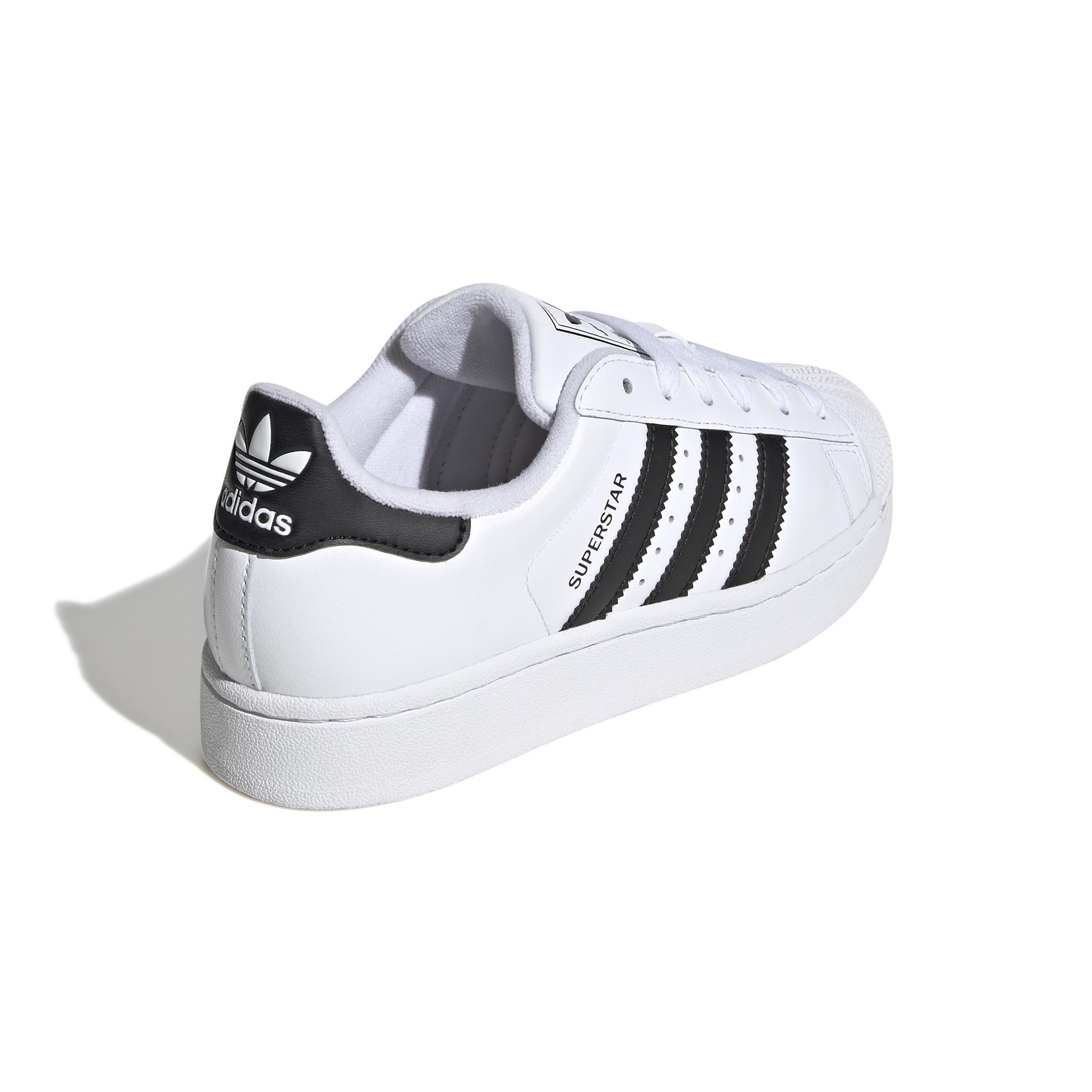 Kids Unisex Superstar II Shoes, White, A701_ONE, large image number 3