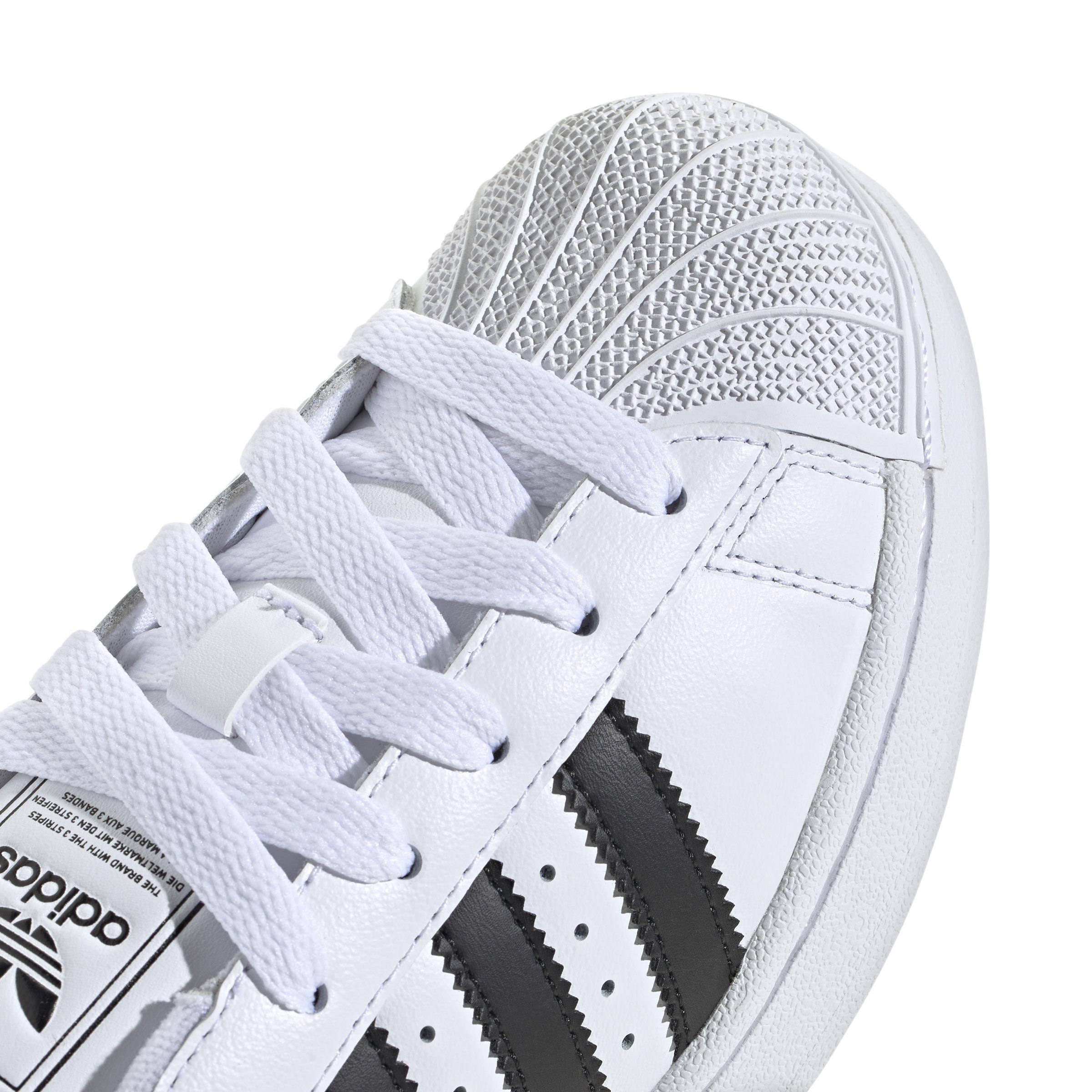 Kids Unisex Superstar II Shoes, White, A701_ONE, large image number 5