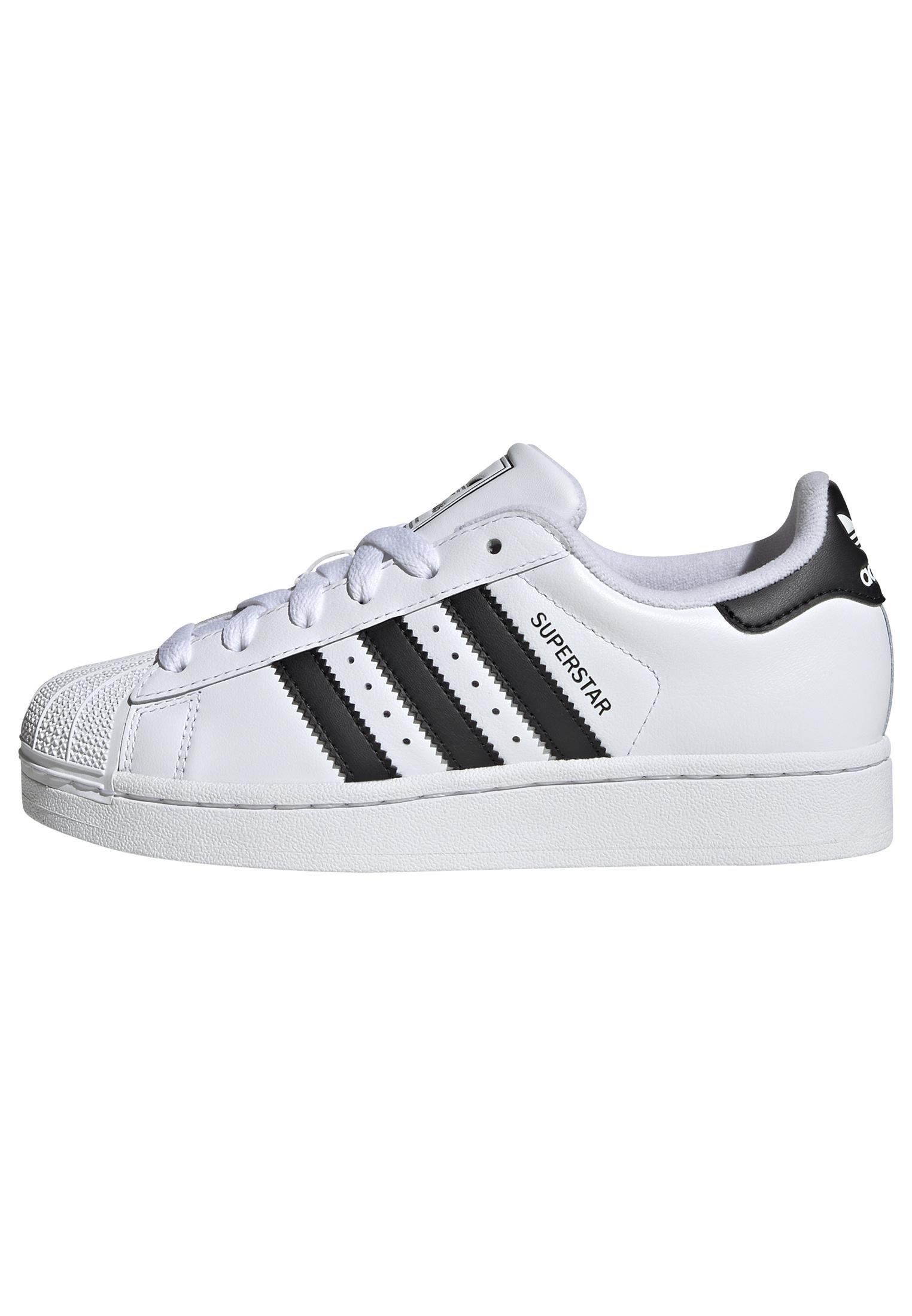 Kids Unisex Superstar II Shoes, White, A701_ONE, large image number 7