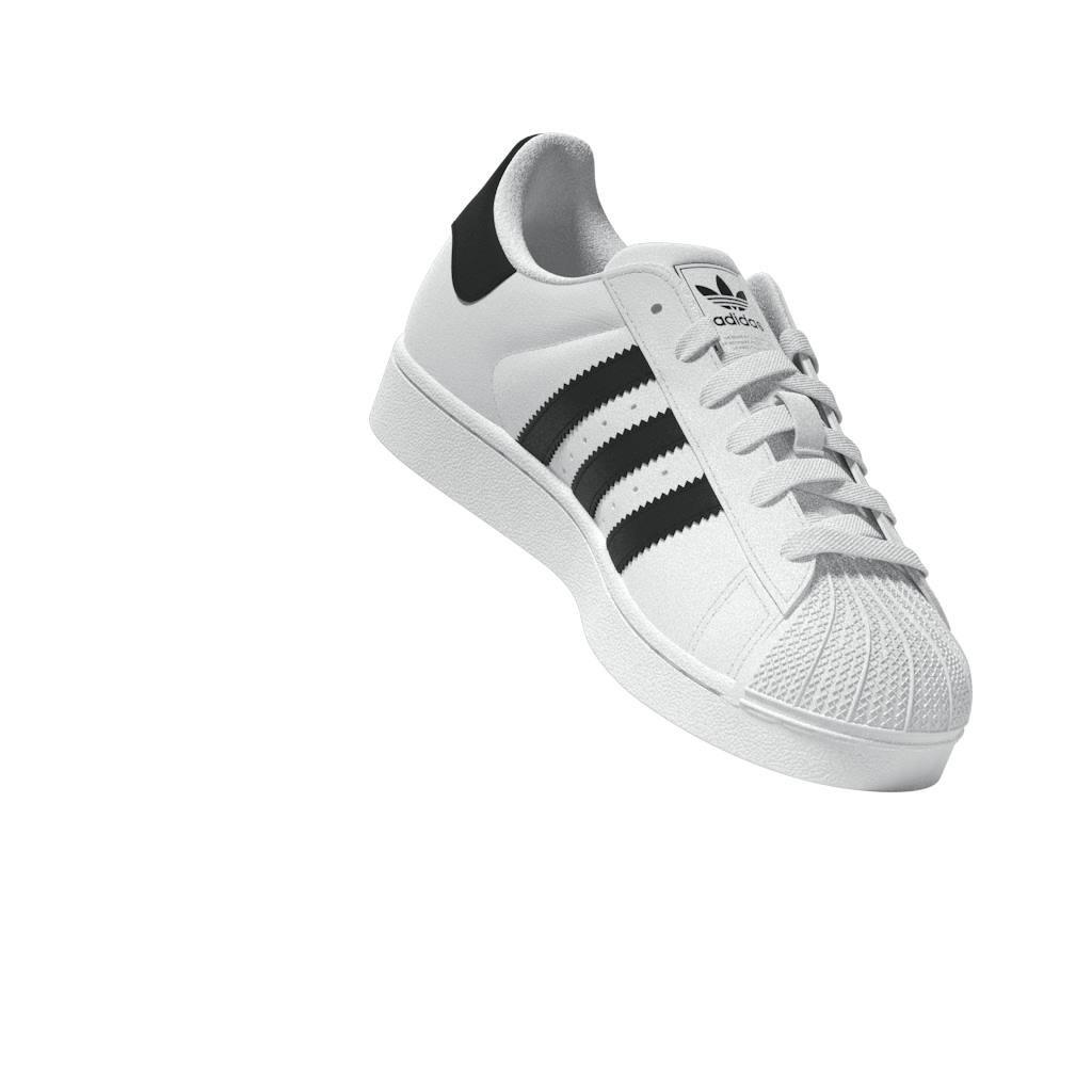 Kids Unisex Superstar II Shoes, White, A701_ONE, large image number 9