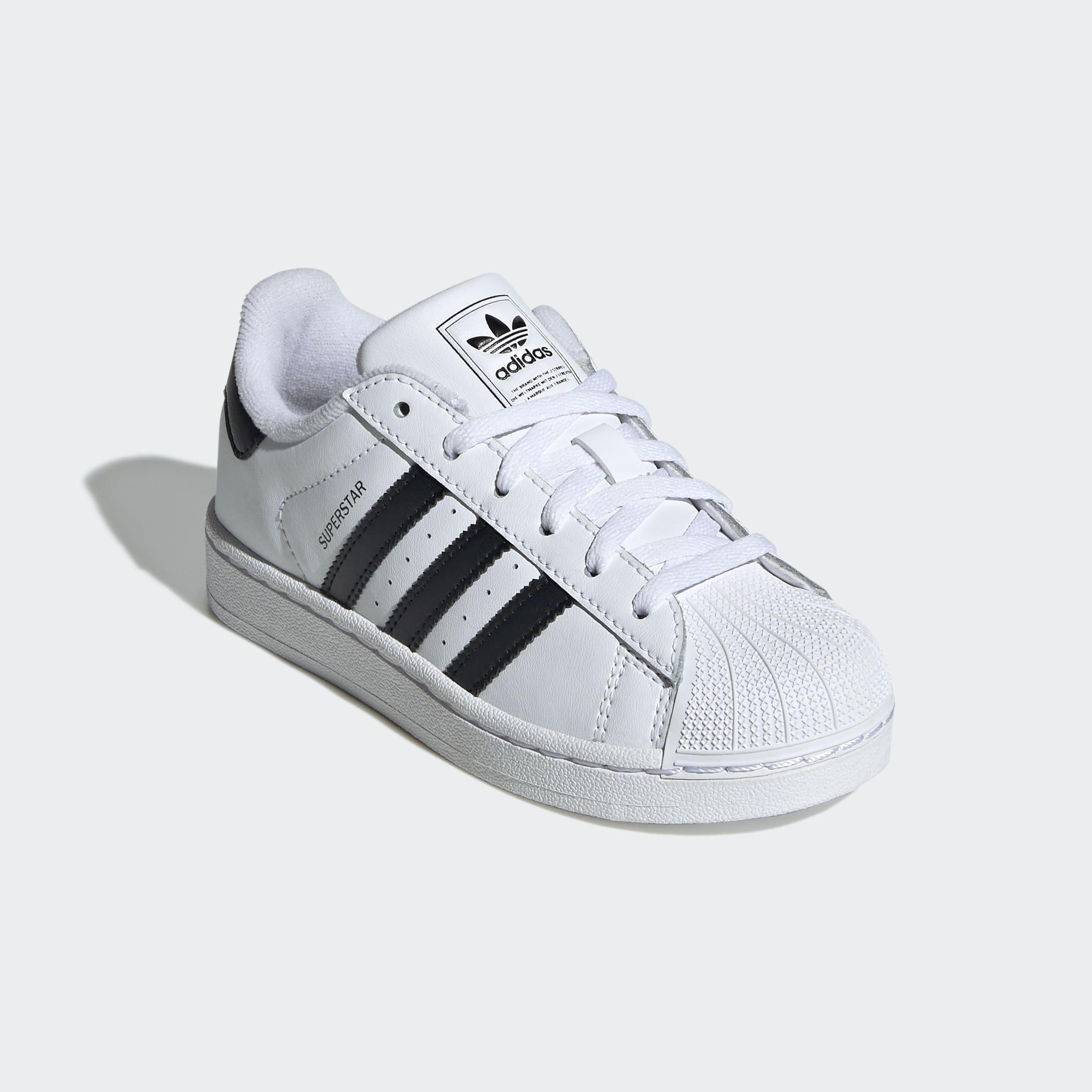 Kids Unisex Superstar II shoes, White, A701_ONE, large image number 2