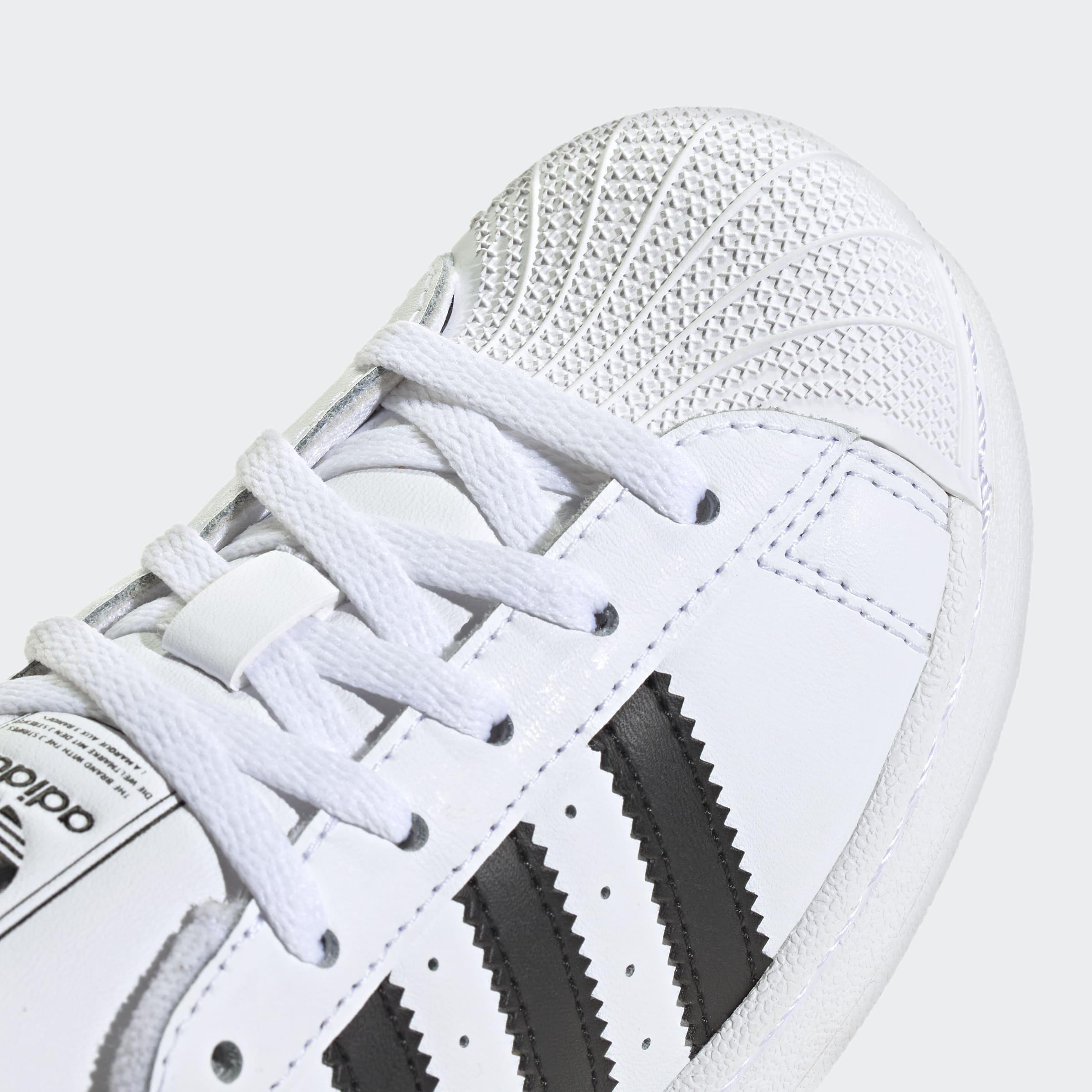 Kids Unisex Superstar II shoes, White, A701_ONE, large image number 5