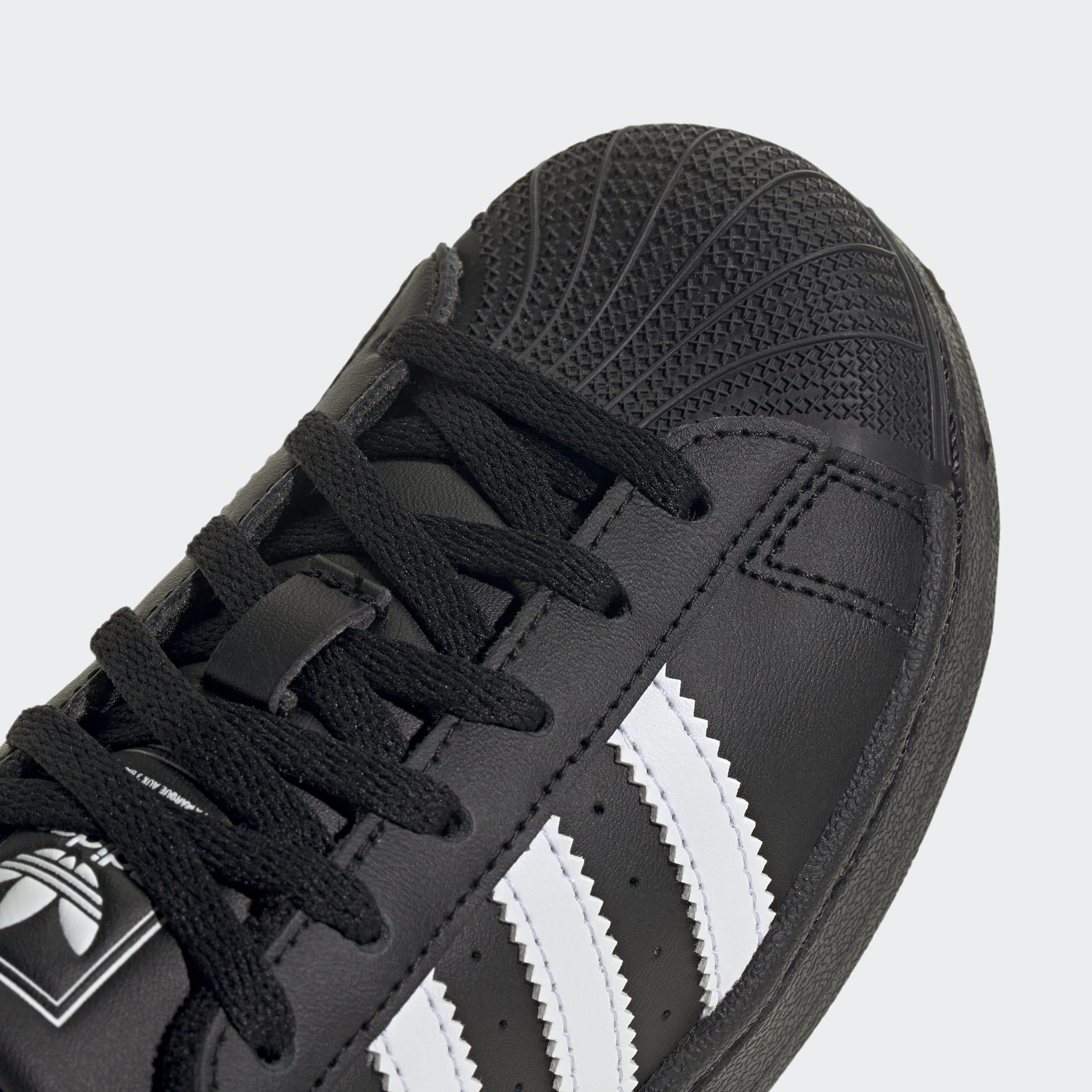 Kids Unisex Superstar II shoes, Black, A701_ONE, large image number 4
