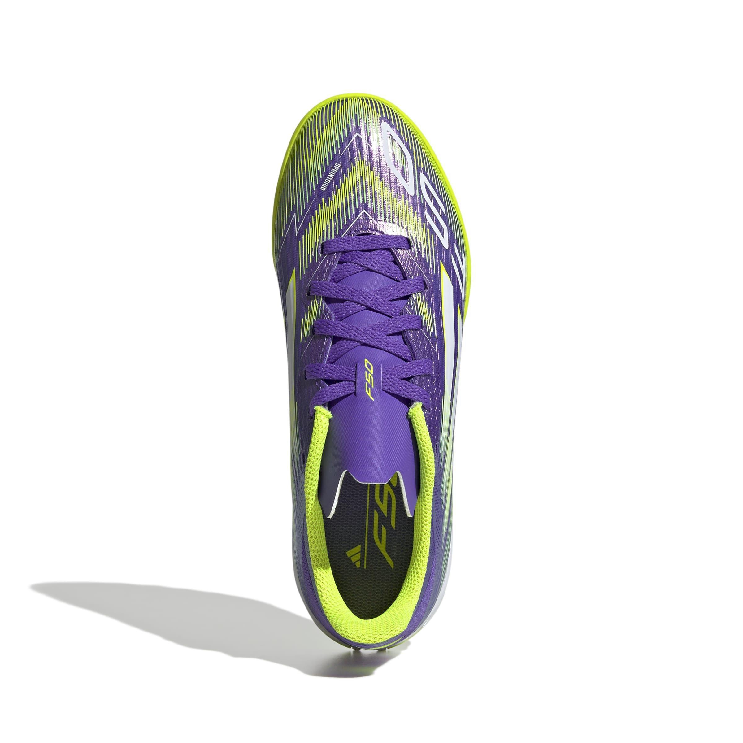 Kids Unisex F50 League Turf Boots, Purple, , large image number 1