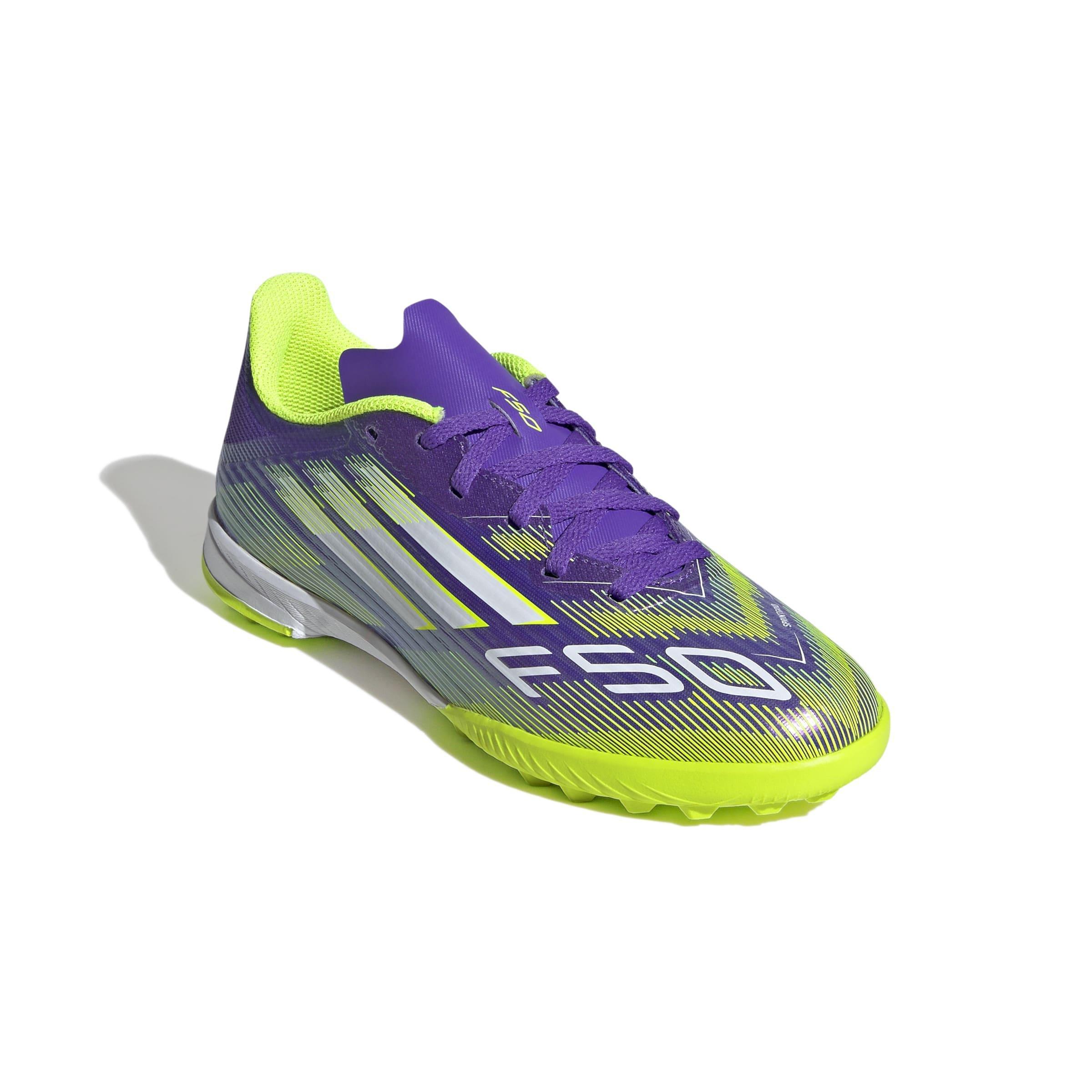 Kids Unisex F50 League Turf Boots, Purple, , large image number 2