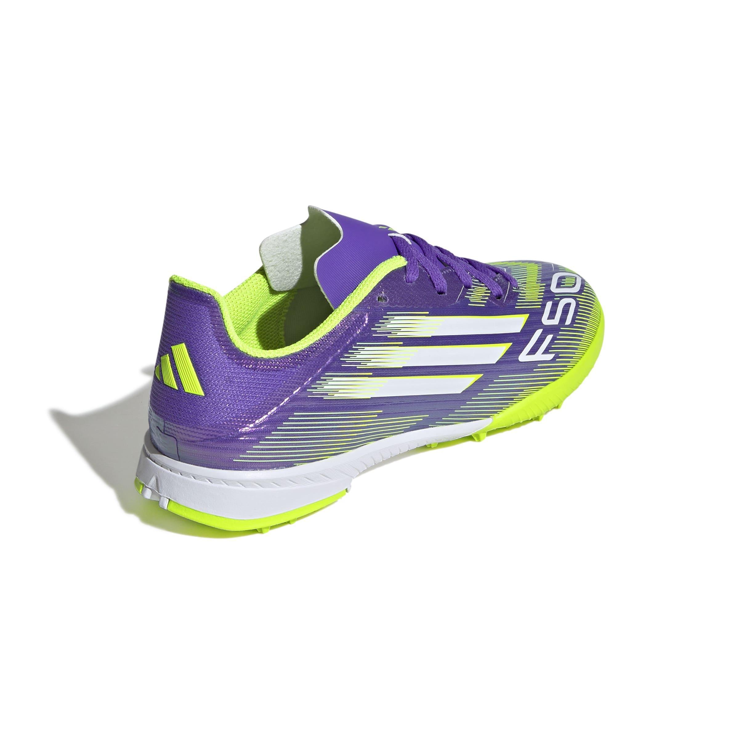Kids Unisex F50 League Turf Boots, Purple, , large image number 3