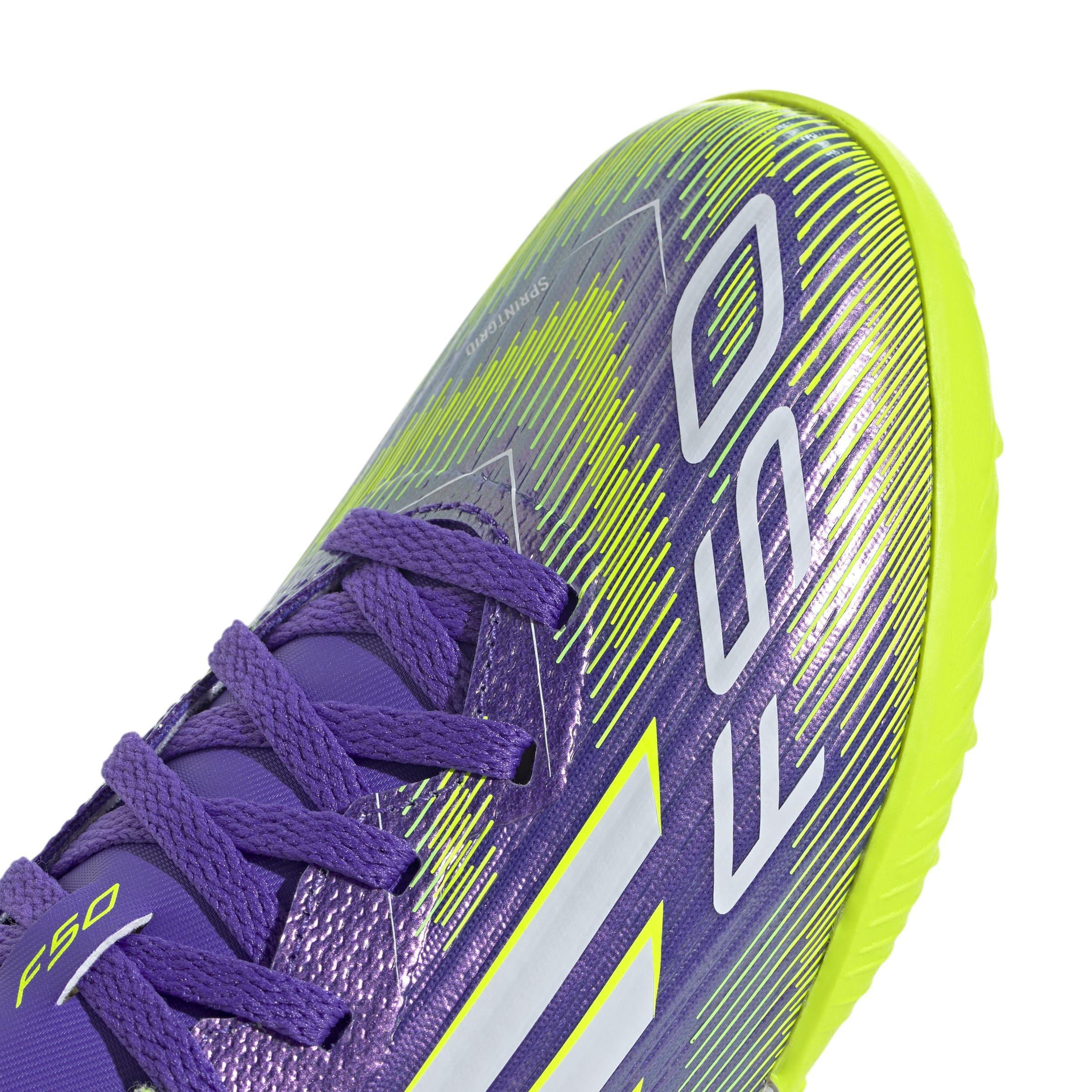 Kids Unisex F50 League Turf Boots, Purple, , large image number 5