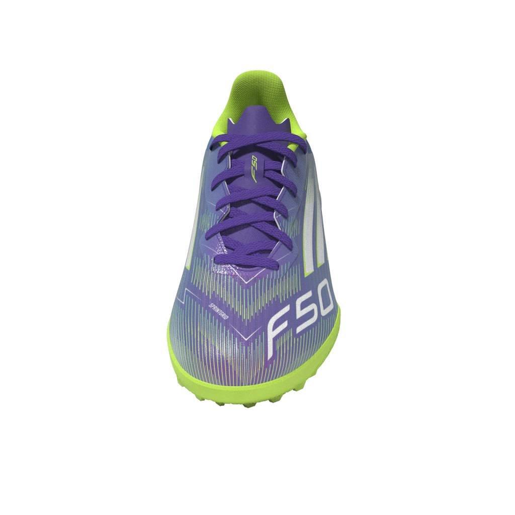 Kids Unisex F50 League Turf Boots, Purple, , large image number 8
