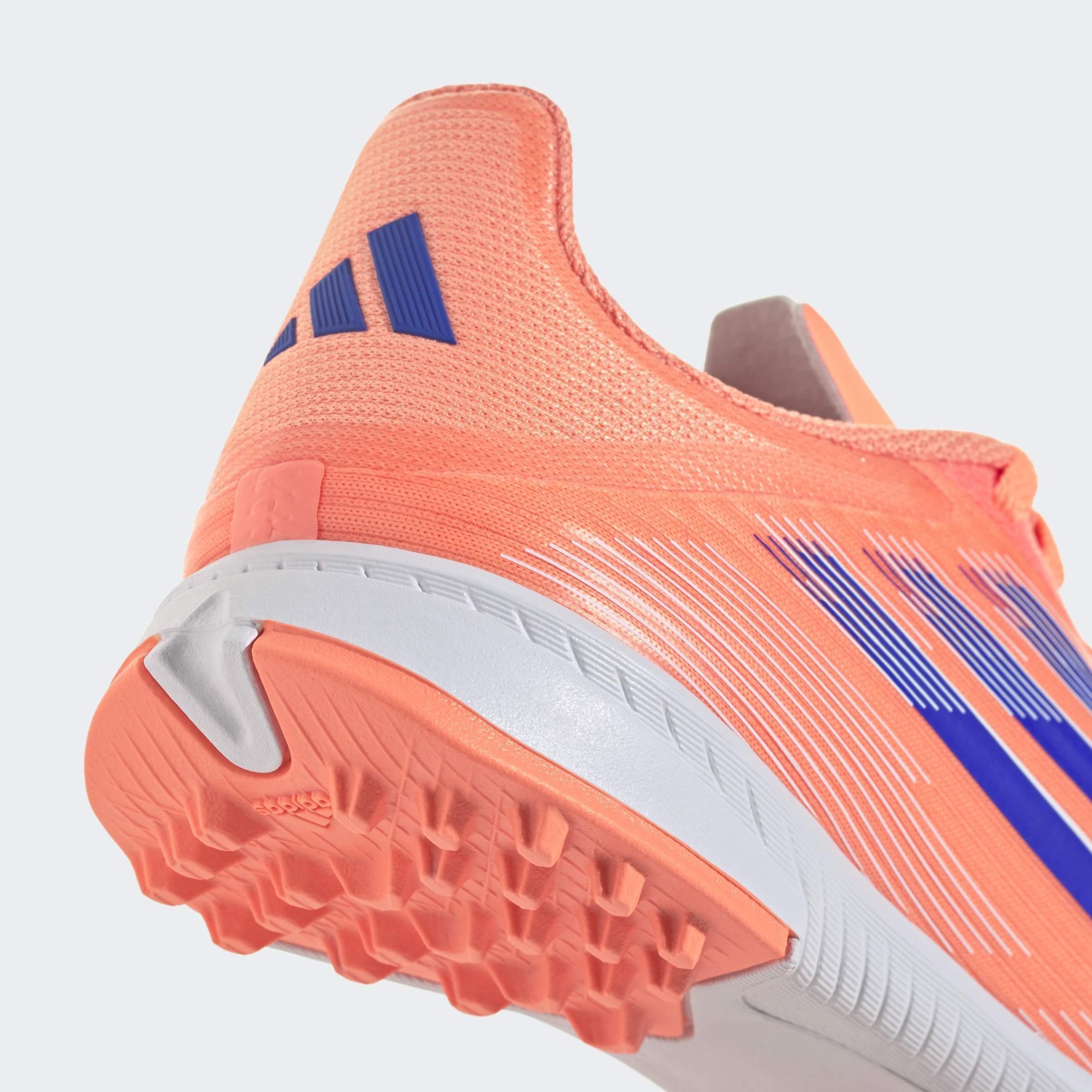 Kids Unisex F50 League Turf Boots, Orange, A701_ONE, large image number 5