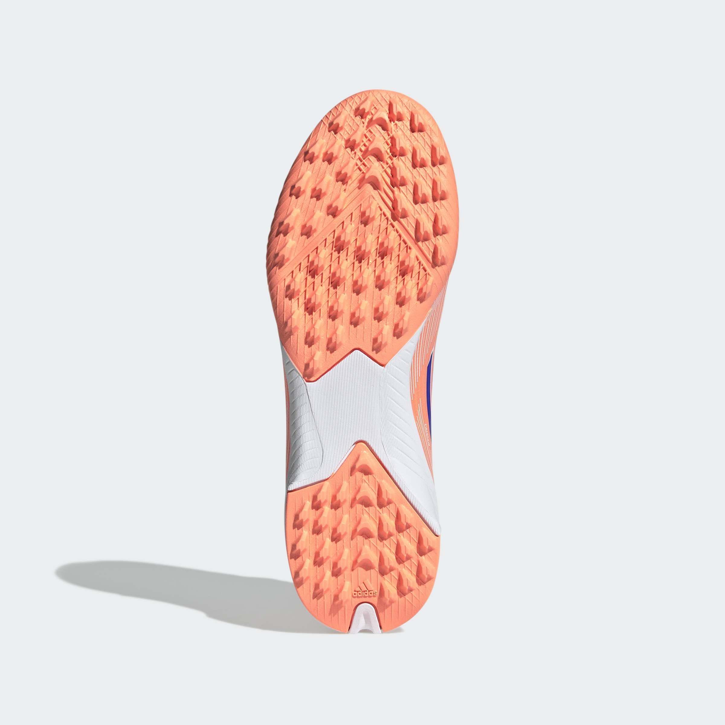 Kids Unisex F50 League Turf Boots, Orange, A701_ONE, large image number 6