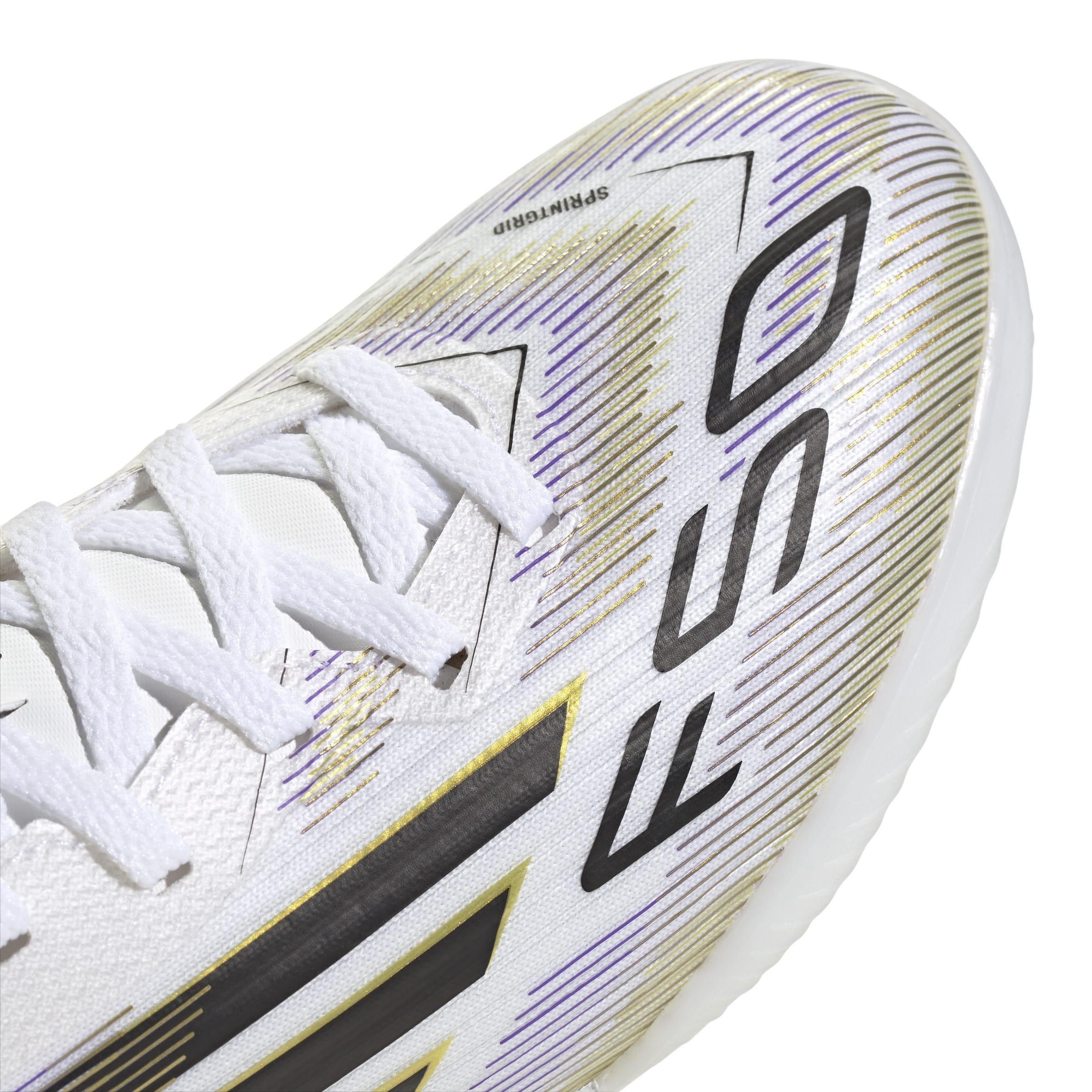 Kids Unisex F50 League Turf Boots, White, , large image number 4