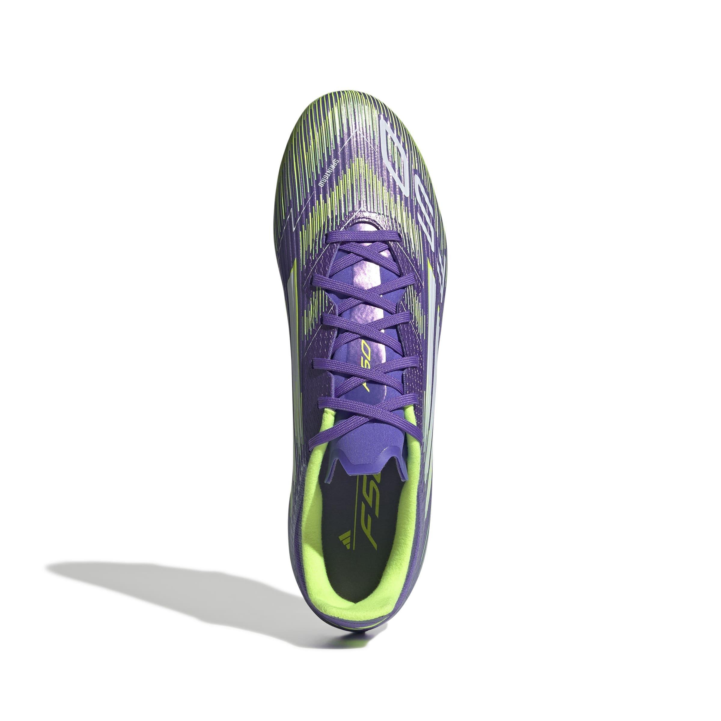 Unisex F50 League Firm/Multi-Ground Boots, Purple, , large image number 1