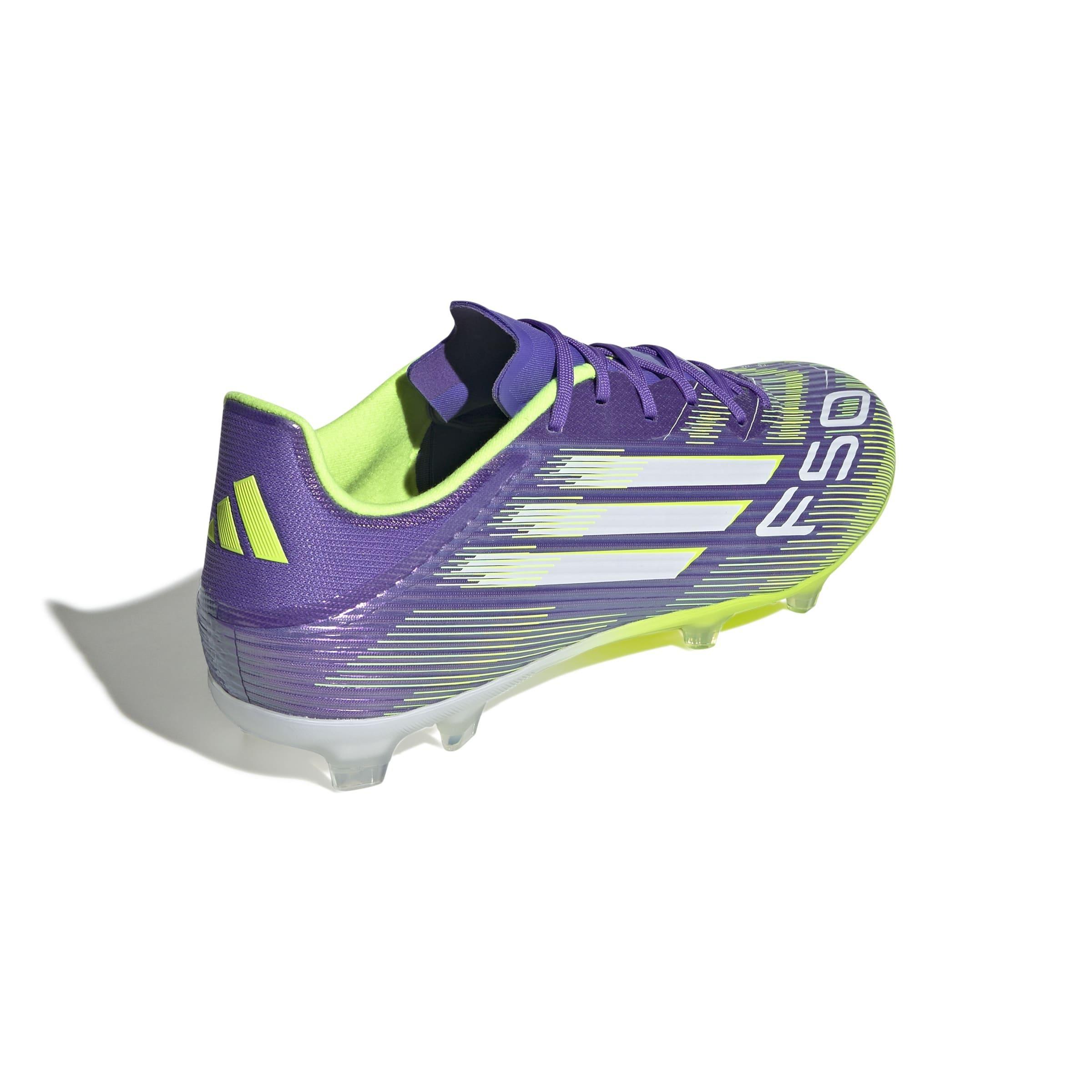 Unisex F50 League Firm/Multi-Ground Boots, Purple, , large image number 3