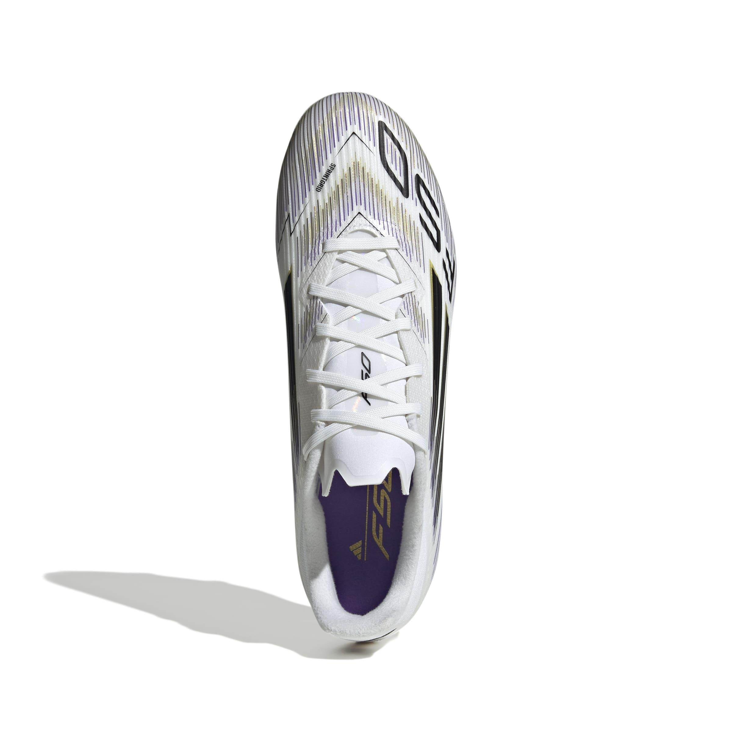 Unisex F50 League Firm/Multi-Ground Boots, White, , large image number 1