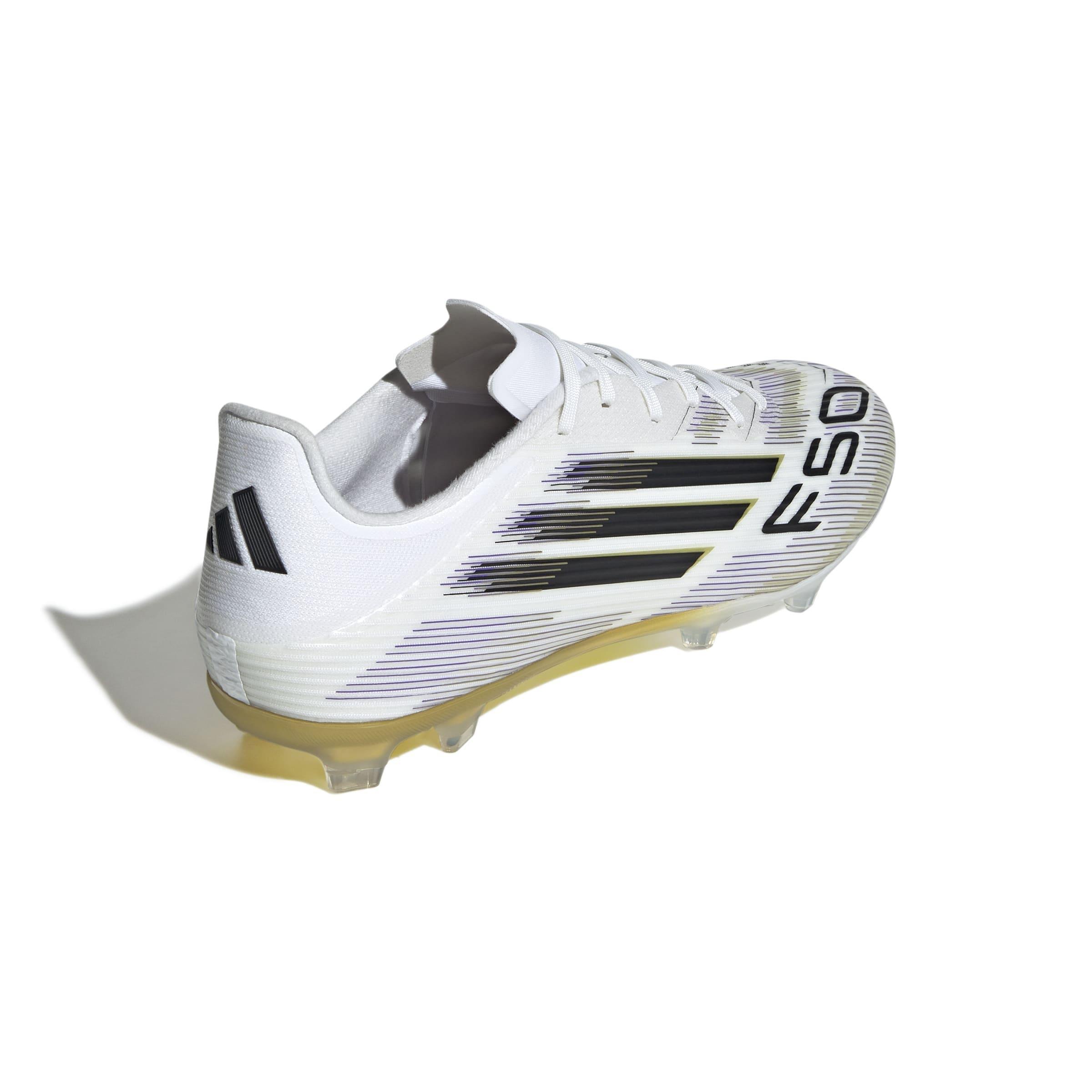 Unisex F50 League Firm/Multi-Ground Boots, White, , large image number 3