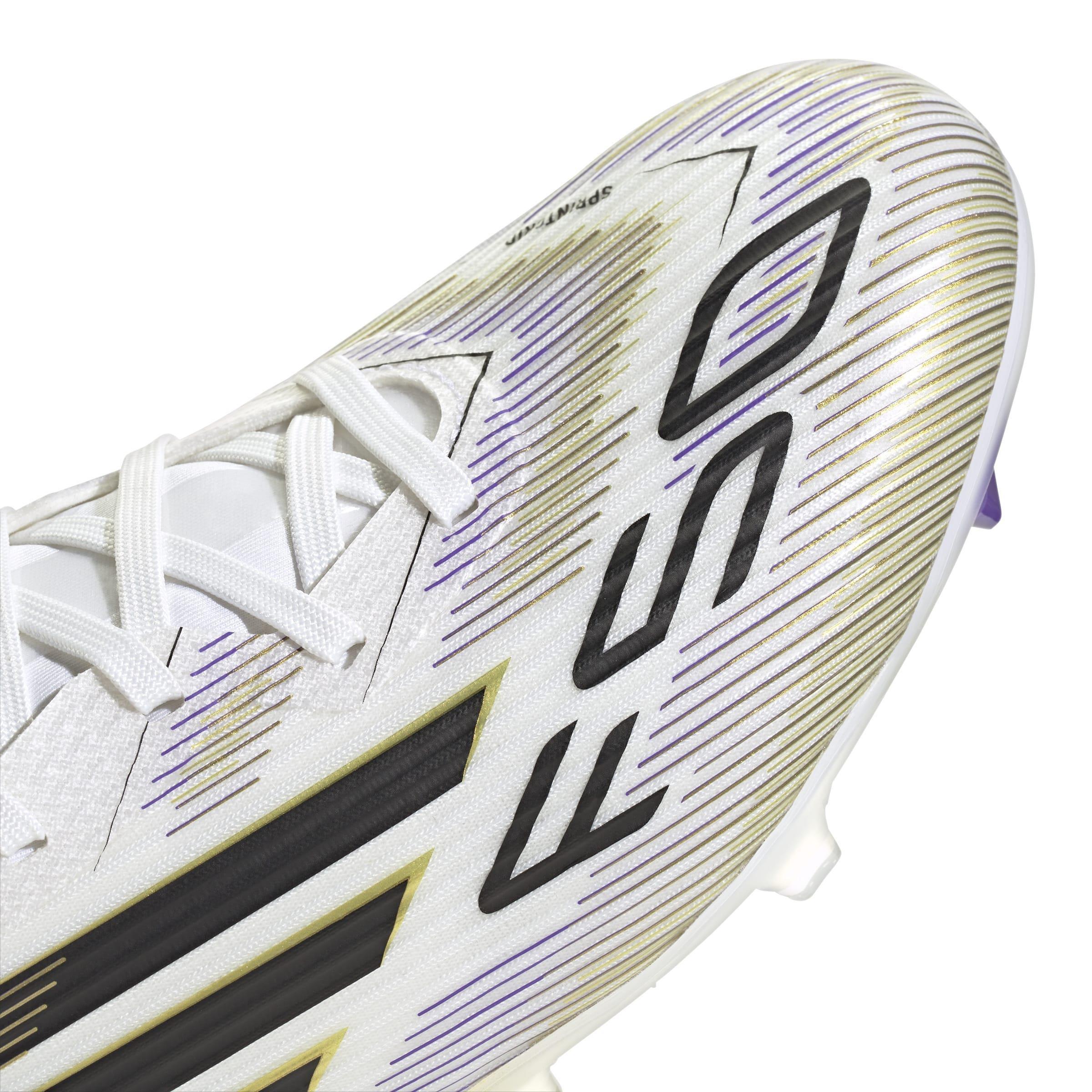 Unisex F50 League Firm/Multi-Ground Boots, White, , large image number 4