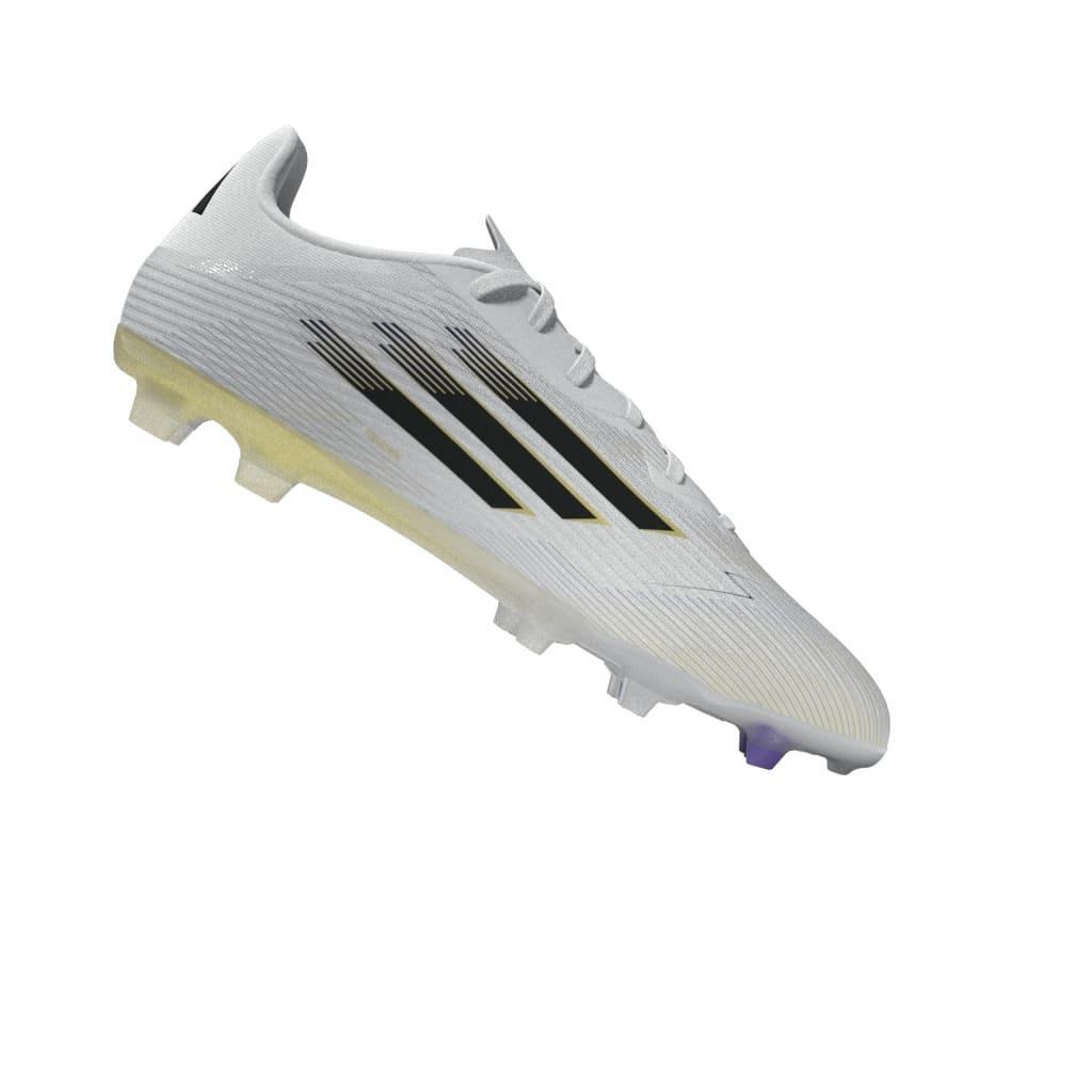 Unisex F50 League Firm/Multi-Ground Boots, White, , large image number 7