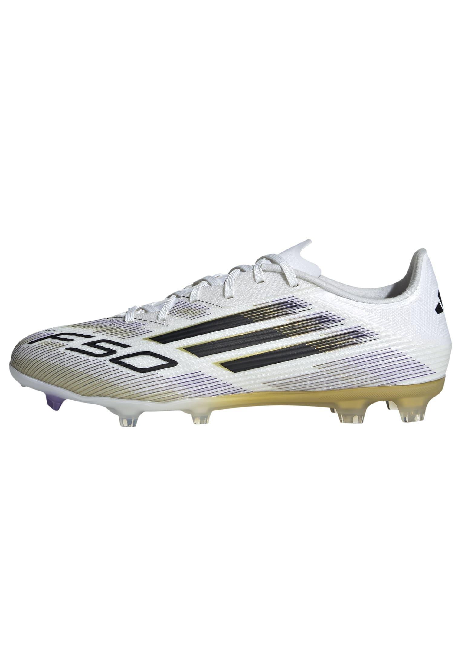 Unisex F50 League Firm/Multi-Ground Boots, White, , large image number 10