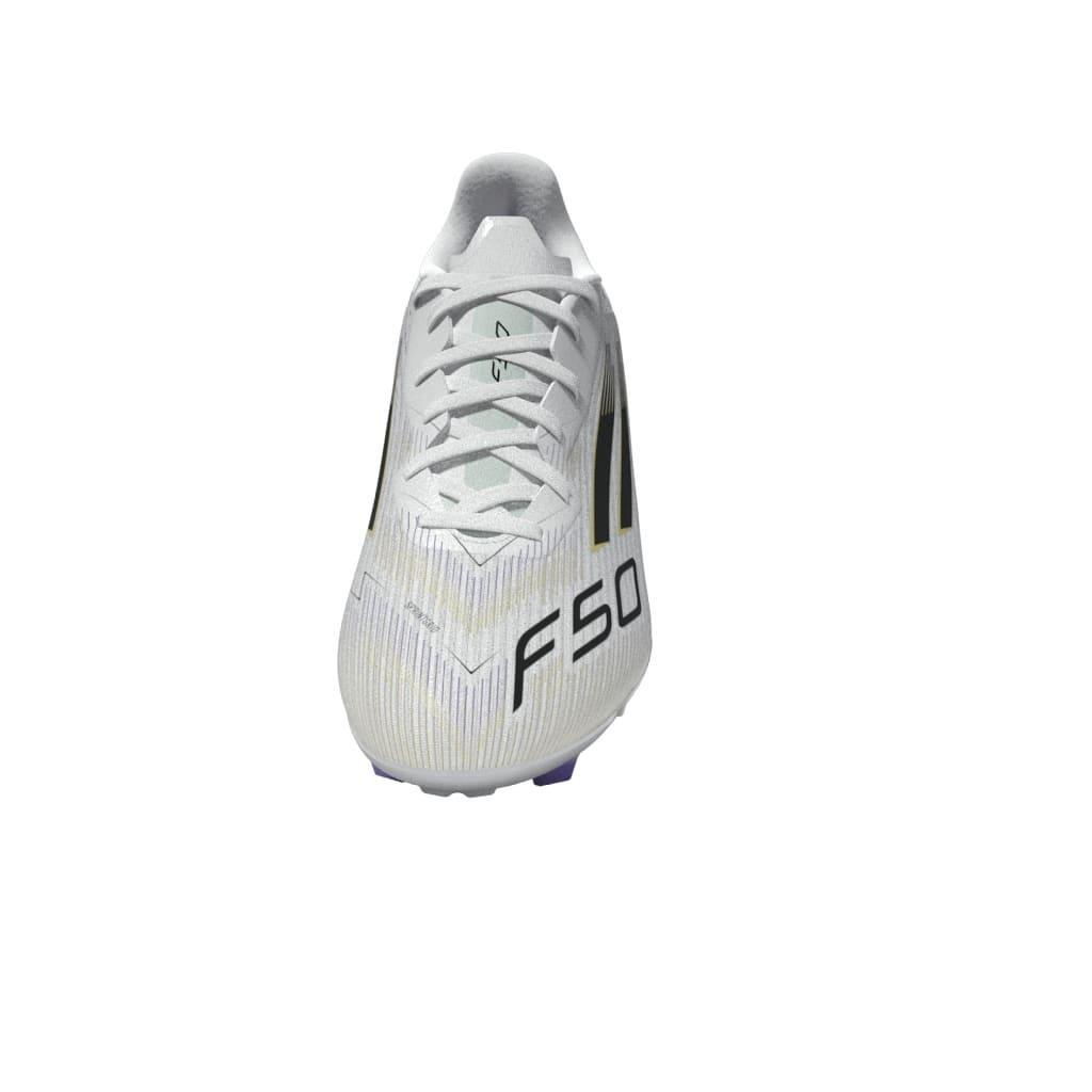 Unisex F50 League Firm/Multi-Ground Boots, White, , large image number 14
