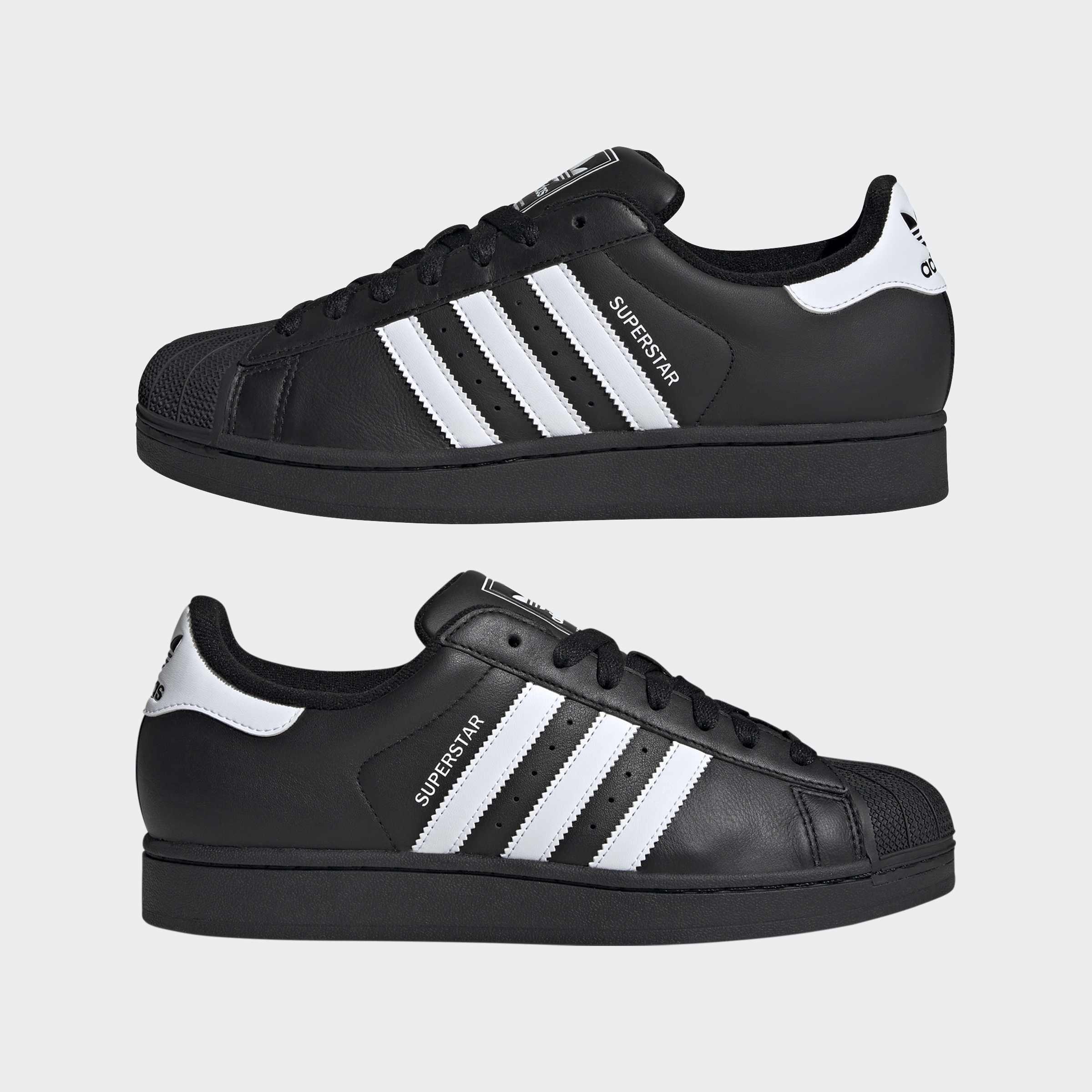 Unisex Superstar II Shoes, Black, A701_ONE, large image number 7