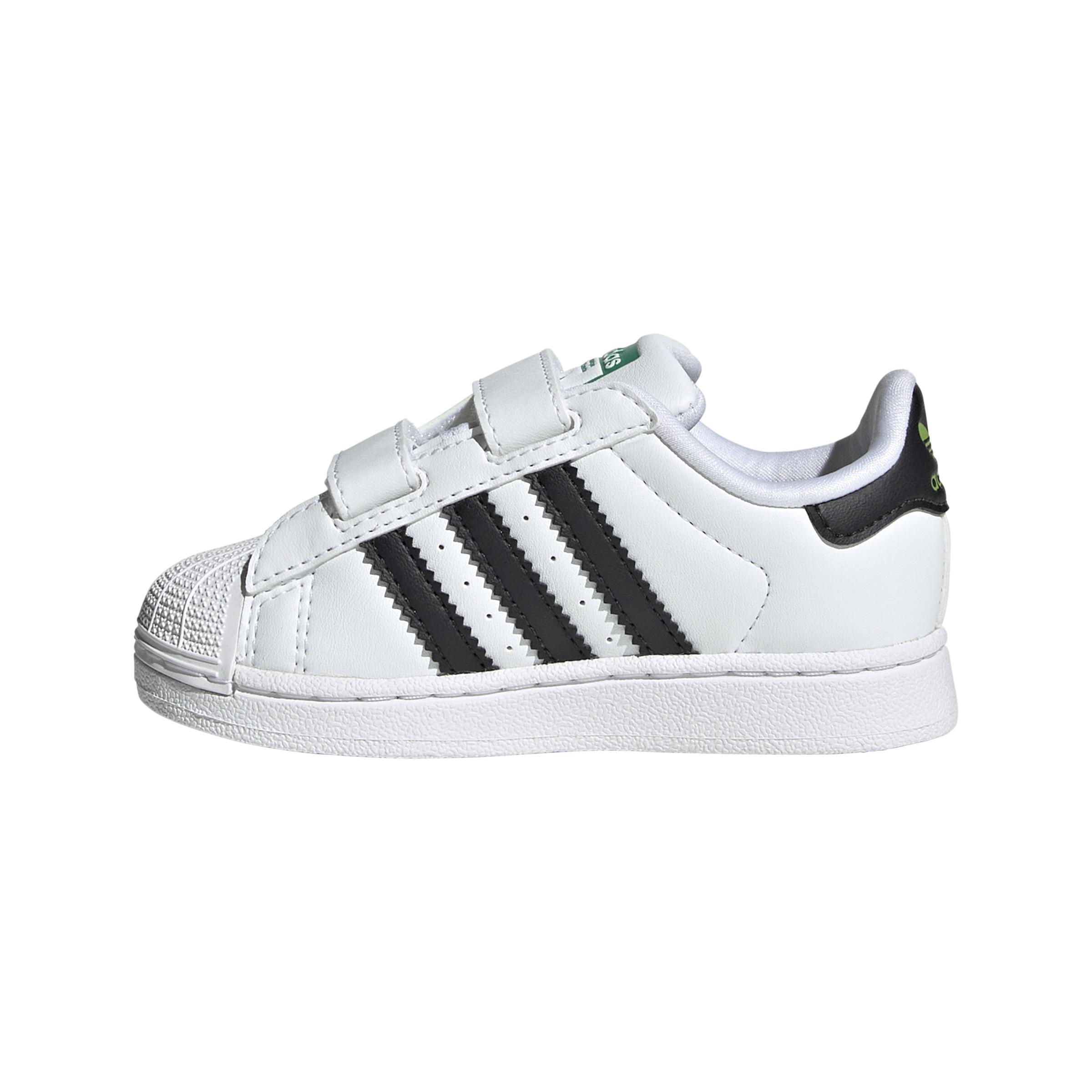 Unisex ADIDAS DISNEY PIXAR SUPERSTAR II COMFORT CLOSURE AR SHOES, White, A701_ONE, large image number 9