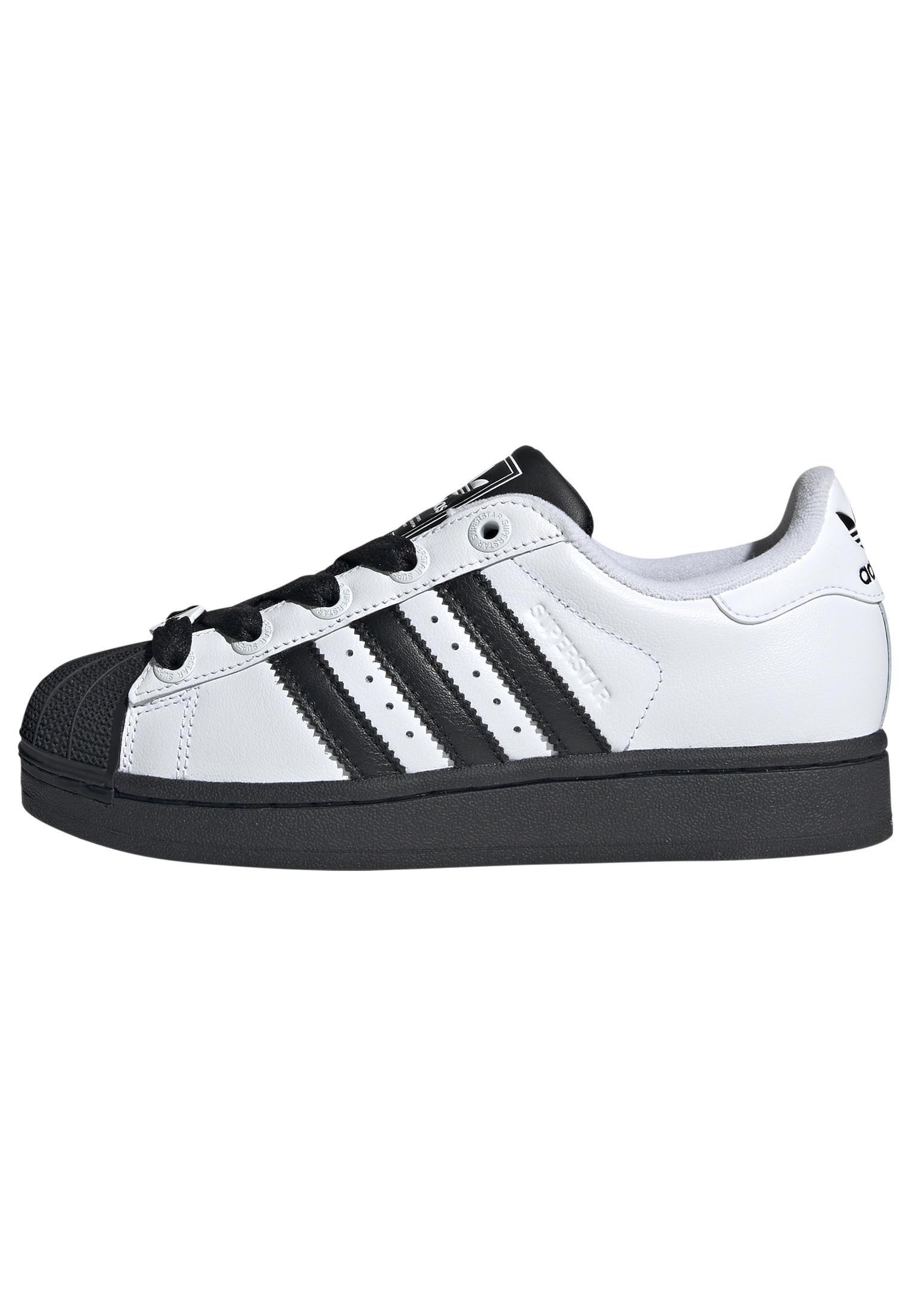 Unisex Kids Superstar II Shoes, White, , large image number 9