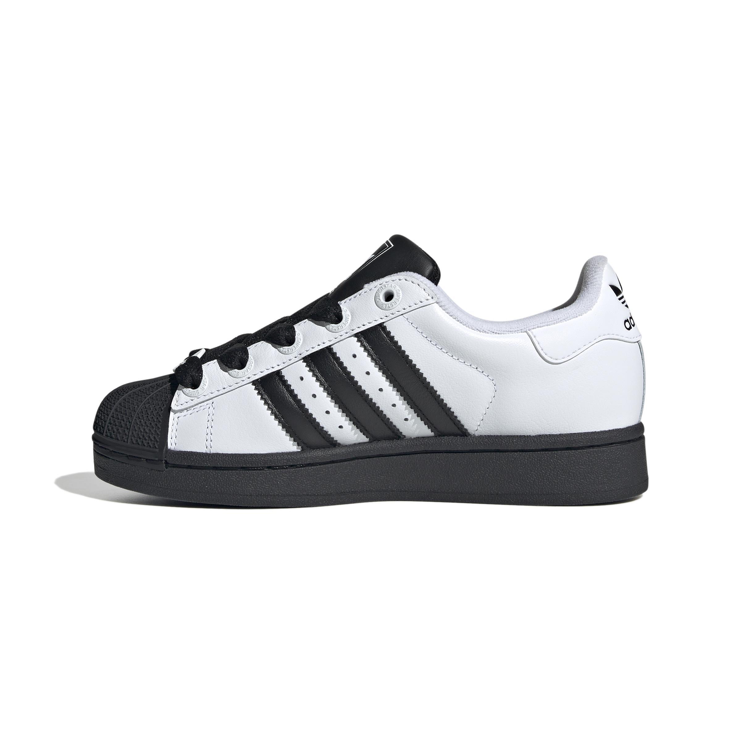 Unisex Kids Superstar II Shoes, White, , large image number 14