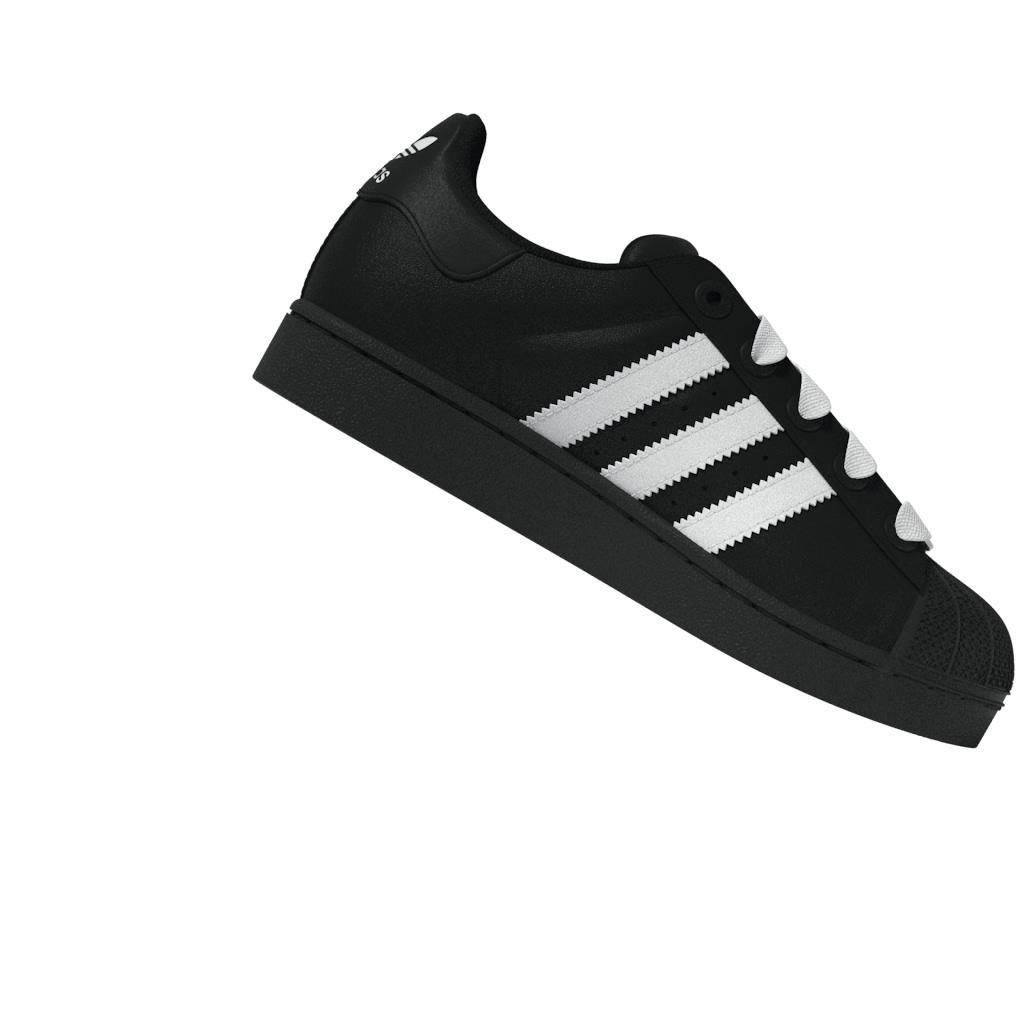 Unisex Kids Superstar II Shoes, Black, , large image number 6