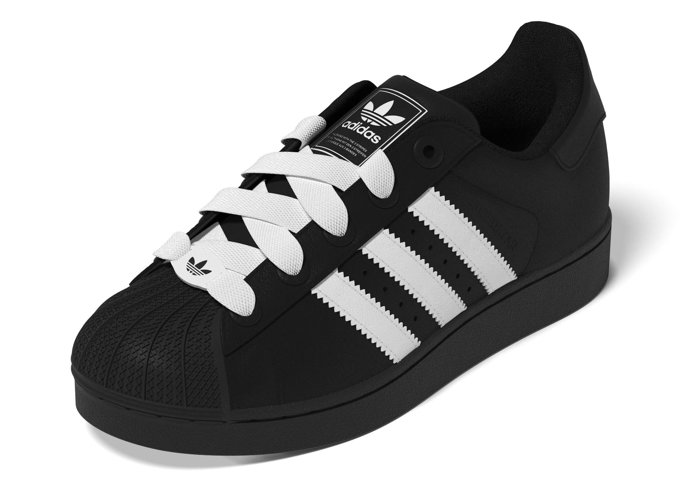 Unisex Kids Superstar II Shoes, Black, , large image number 8