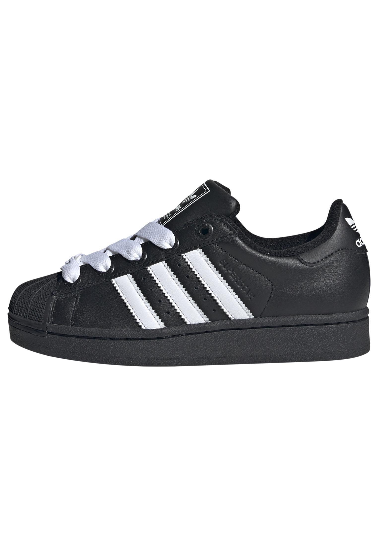 Unisex Kids Superstar II Shoes, Black, , large image number 9