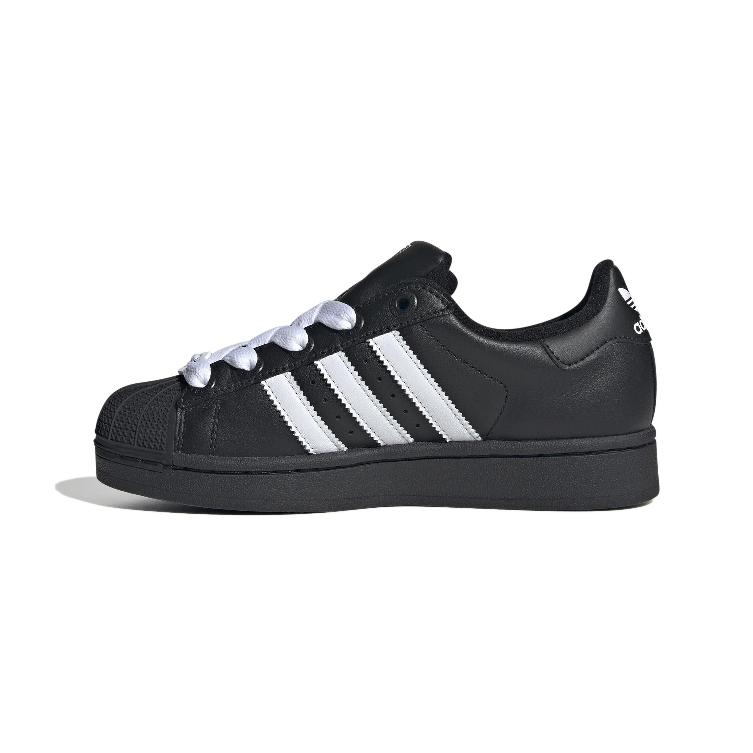 Unisex Kids Superstar II Shoes, Black, , large image number 11