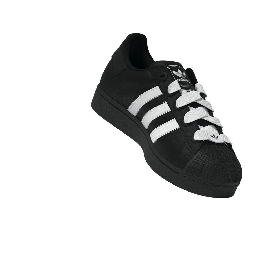 Unisex Kids Superstar II Shoes, Black, , large image number 12