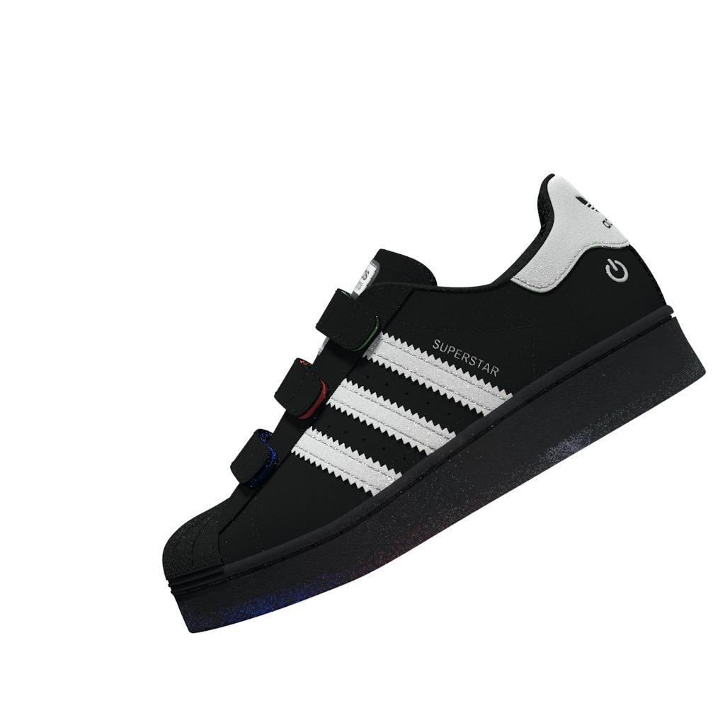 Unisex Superstar LED Lights Comfort Closure Shoes, Black, A701_ONE, large image number 8
