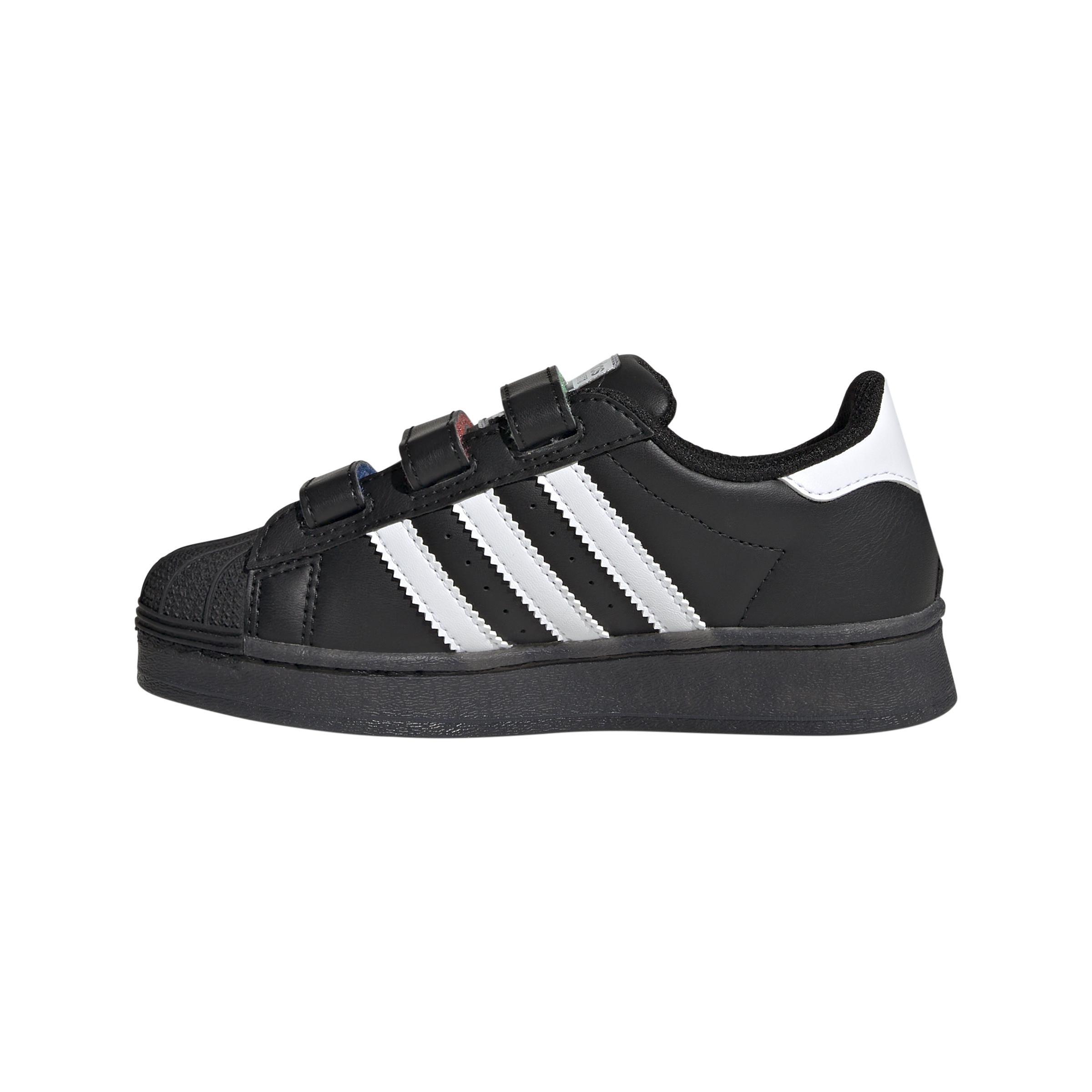 Unisex Superstar LED Lights Comfort Closure Shoes, Black, A701_ONE, large image number 9