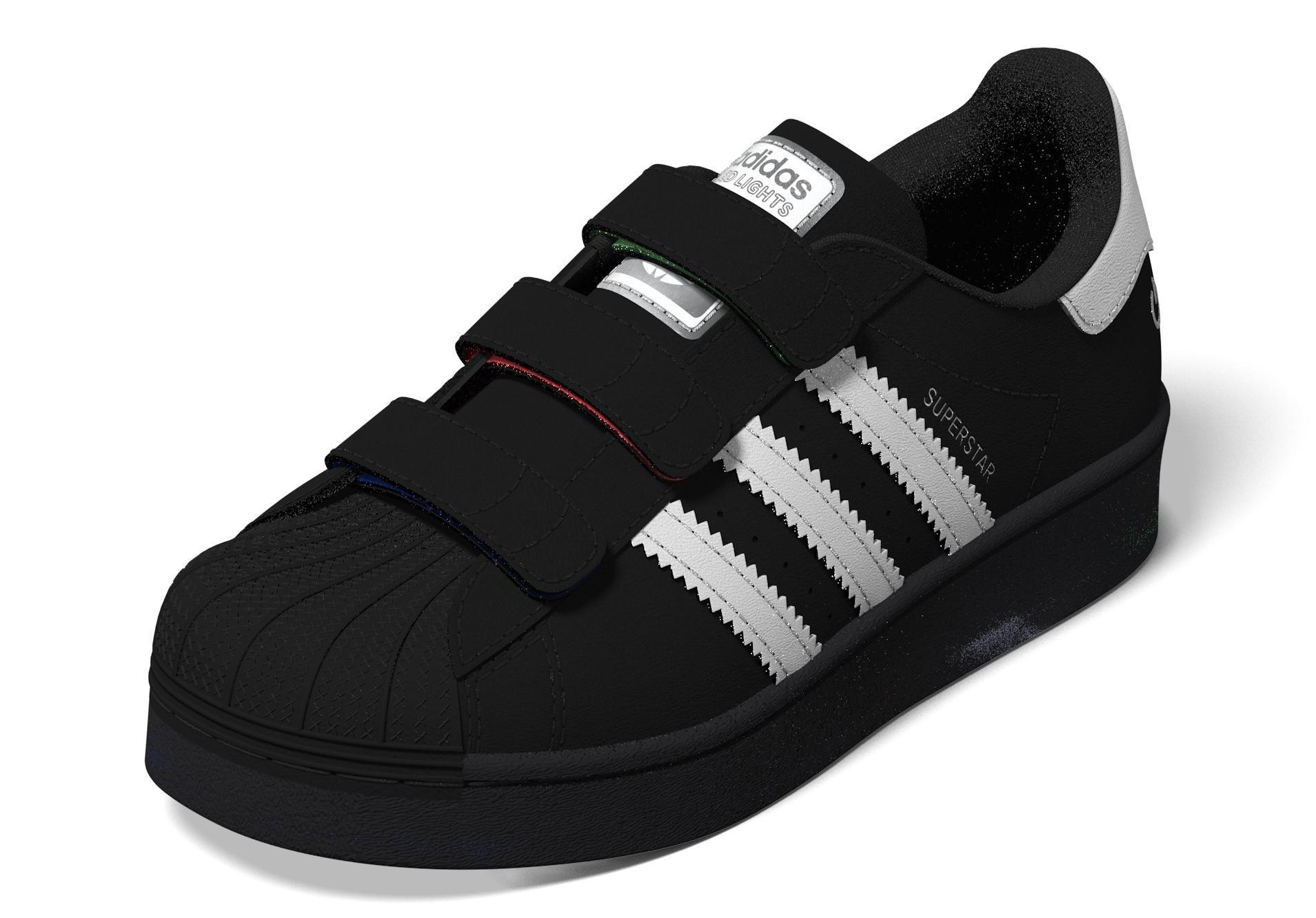 Unisex Superstar LED Lights Comfort Closure Shoes, Black, A701_ONE, large image number 11