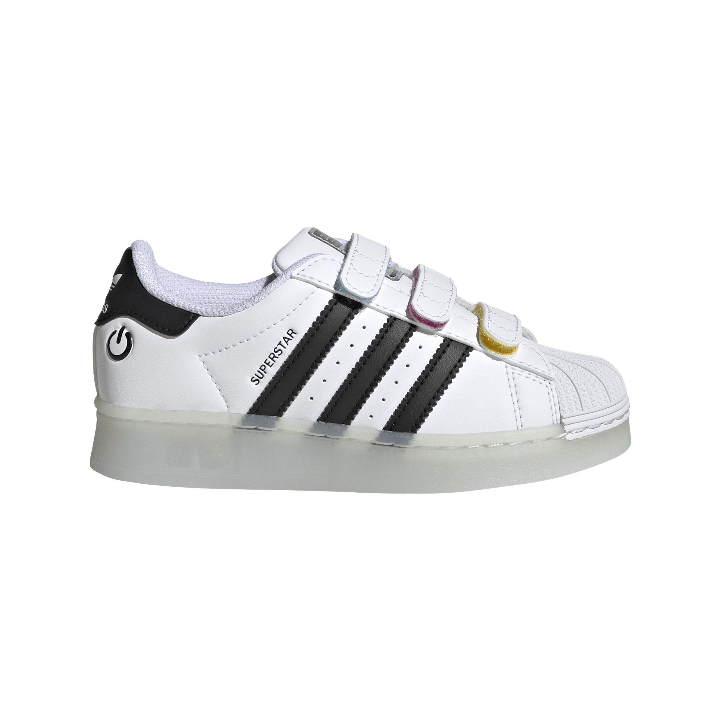 Unisex Superstar LED Lights Comfort Closure Shoes, White, , large image number 0