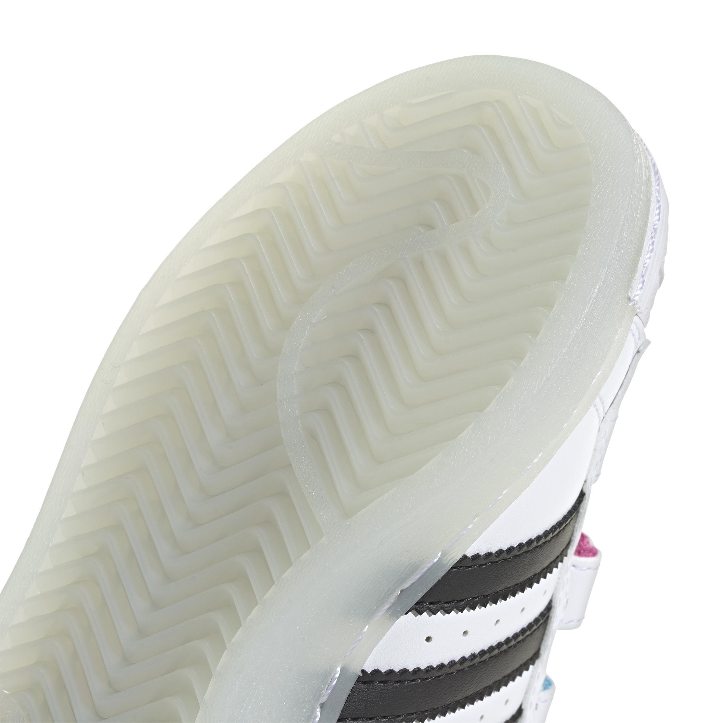 Unisex Superstar LED Lights Comfort Closure Shoes, White, , large image number 6