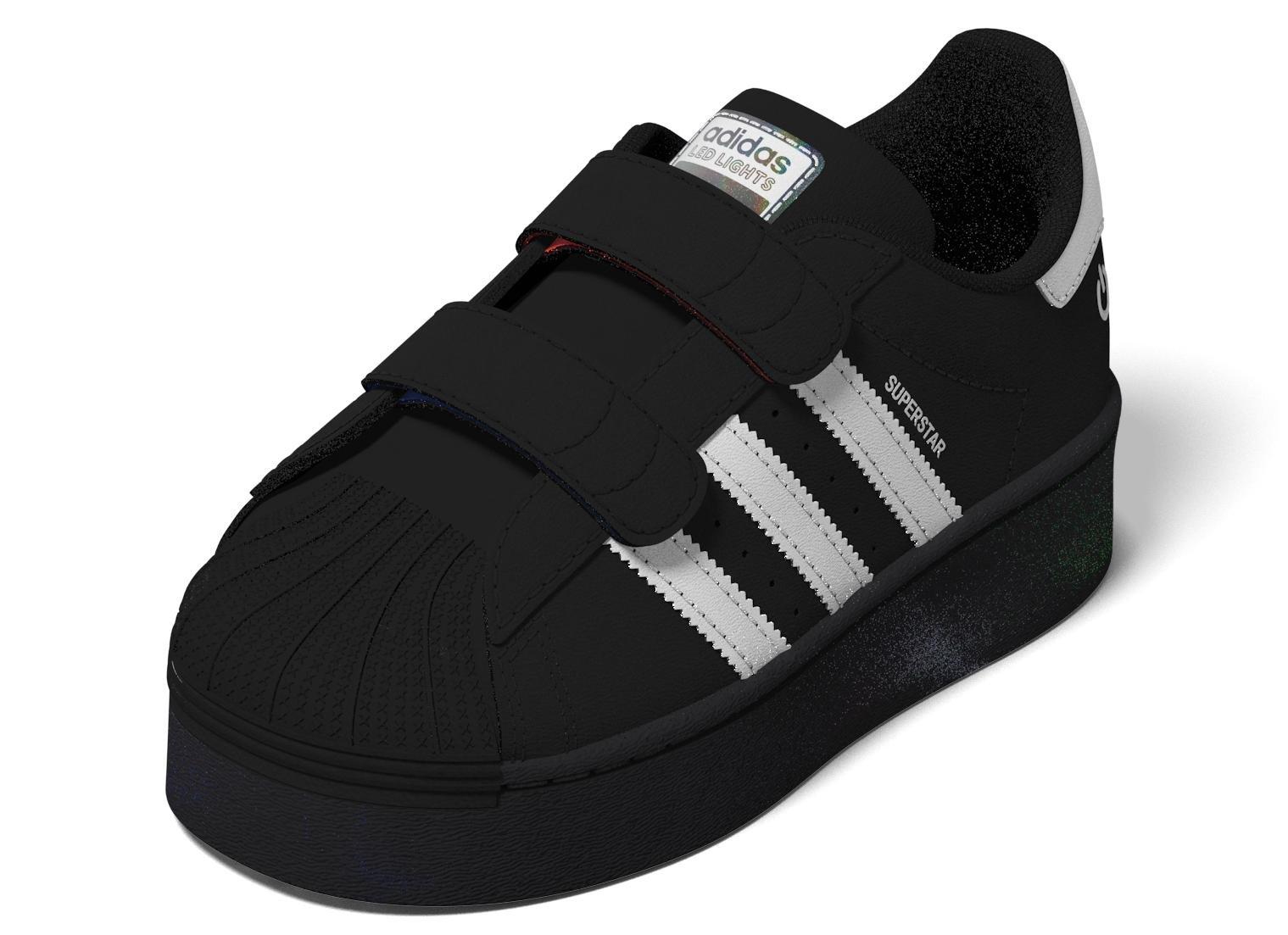 Unisex Superstar LED Lights Comfort Closure Shoes, Black, A701_ONE, large image number 10