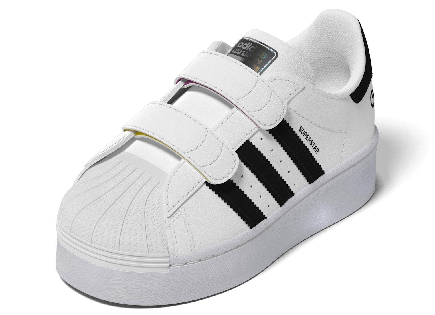 Unisex Superstar LED Lights Comfort Closure Shoes, White, A701_ONE, large image number 11