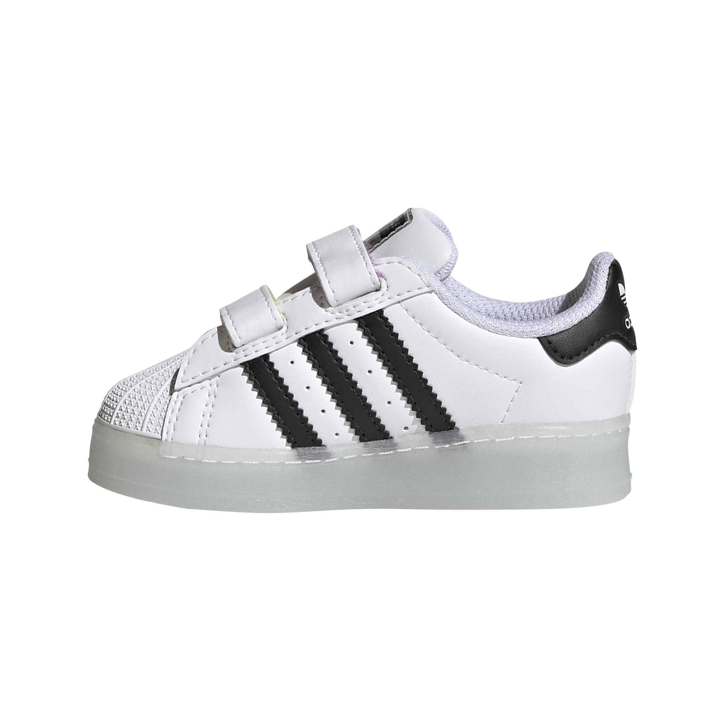 Unisex Superstar LED Lights Comfort Closure Shoes, White, , large image number 12