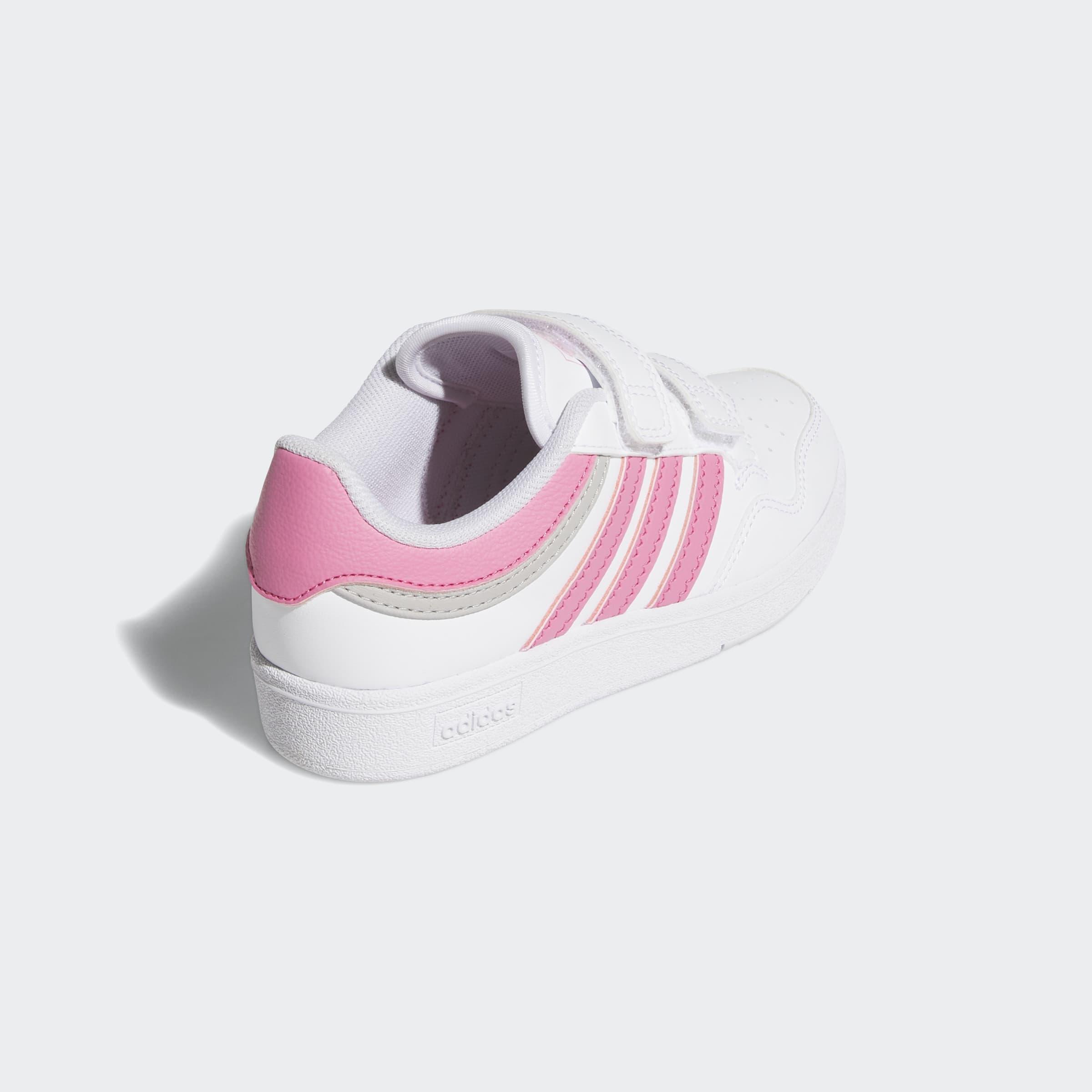 Kids Unisex Hoops 4.0 Shoes, White, A701_ONE, large image number 3