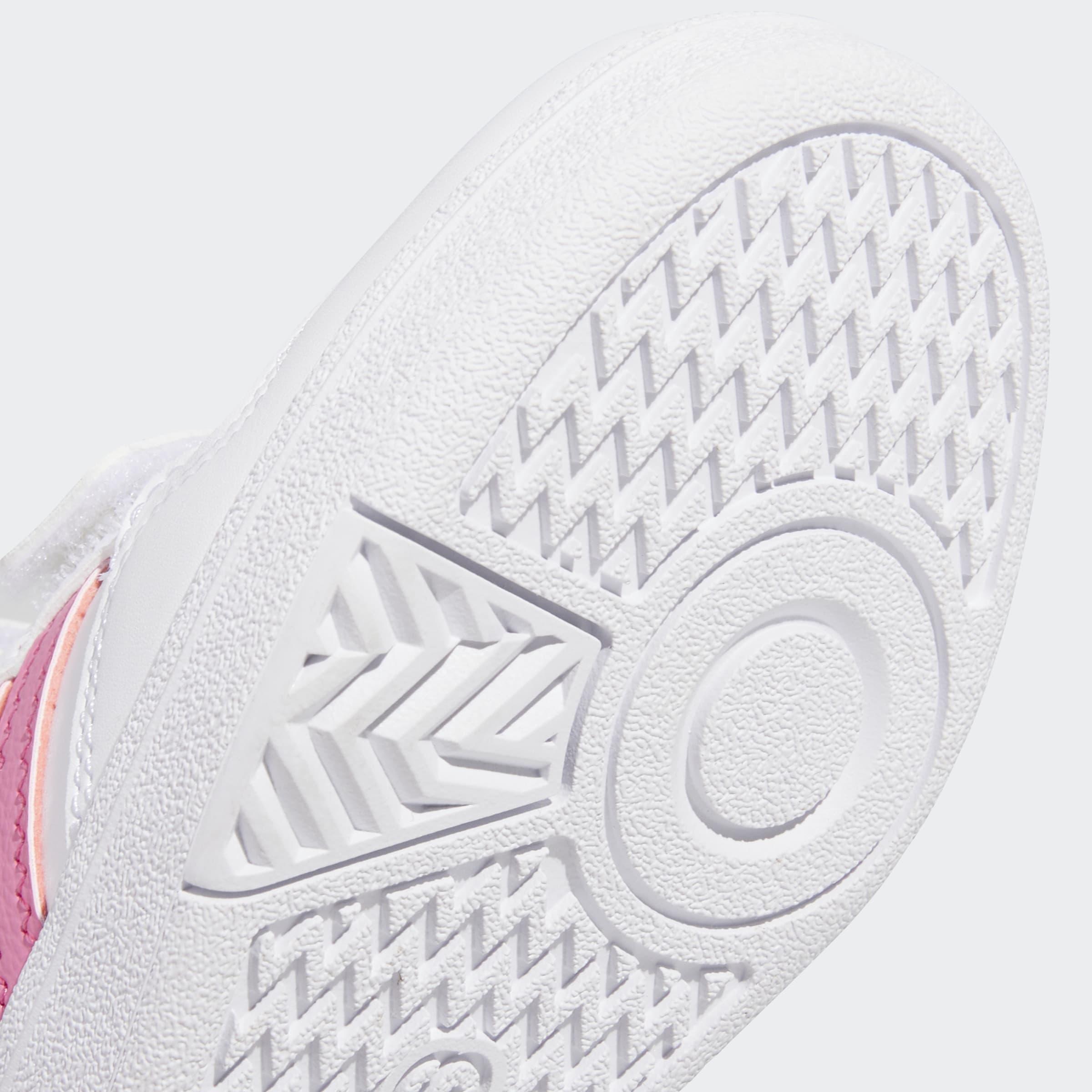 Kids Unisex Hoops 4.0 Shoes, White, A701_ONE, large image number 4