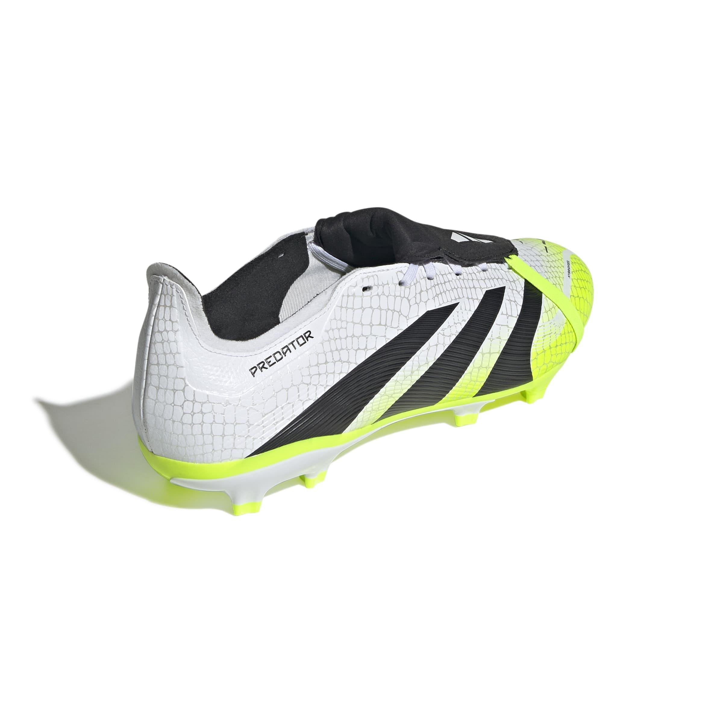 Unisex Predator League Fold-Over Tongue Firm/Multi-Ground Boots, White, A701_ONE, large image number 3