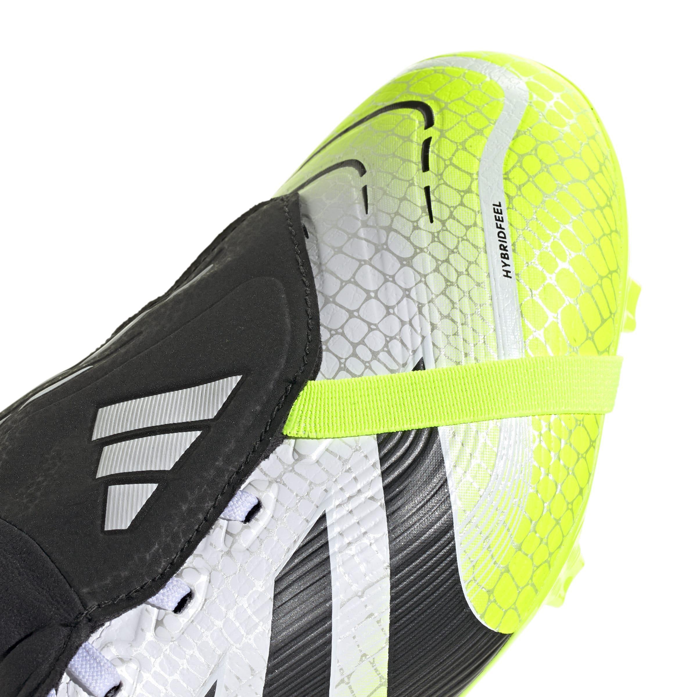Unisex Predator League Fold-Over Tongue Firm/Multi-Ground Boots, White, A701_ONE, large image number 4