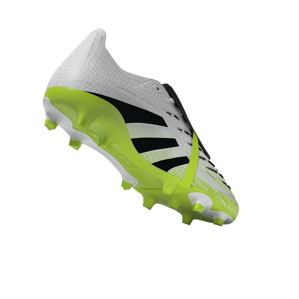 Unisex Predator League Fold-Over Tongue Firm/Multi-Ground Boots, White, A701_ONE, large image number 9
