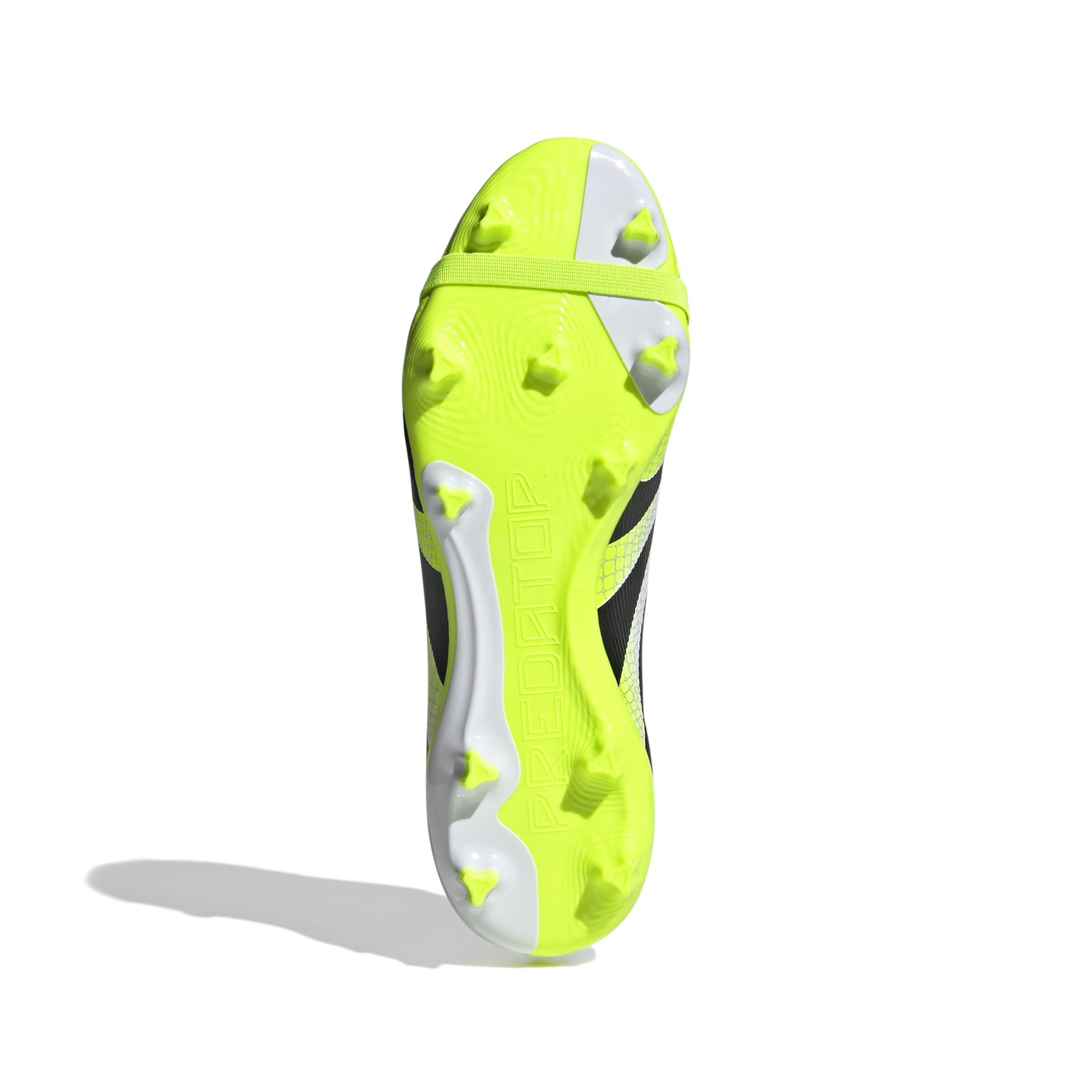 Unisex Predator League Fold-Over Tongue Firm/Multi-Ground Boots, White, A701_ONE, large image number 10