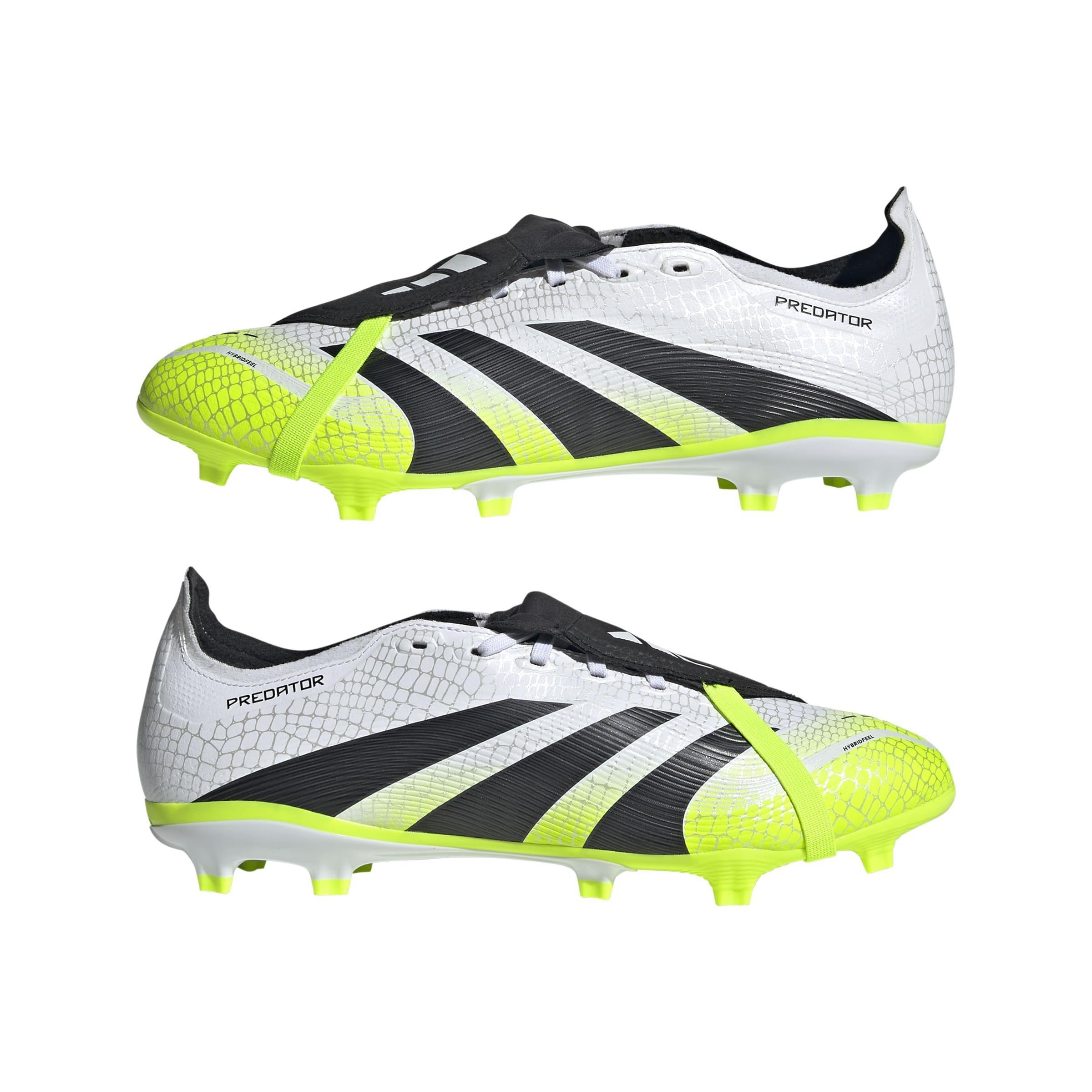 Unisex Predator League Fold-Over Tongue Firm/Multi-Ground Boots, White, A701_ONE, large image number 12