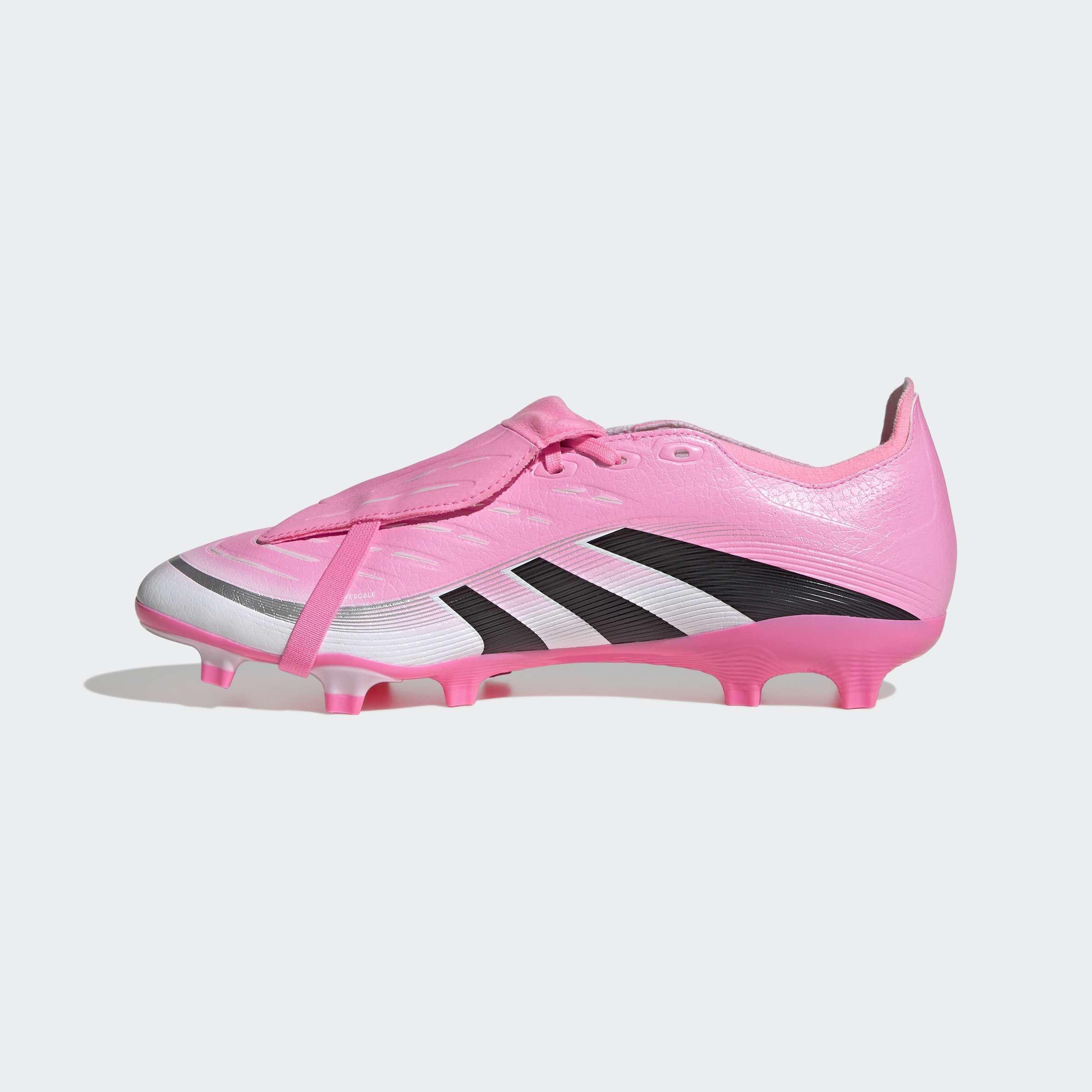 Unisex Predator League Fold-Over Tongue Firm/Multi-Ground Boots, Pink, A701_ONE, large image number 7